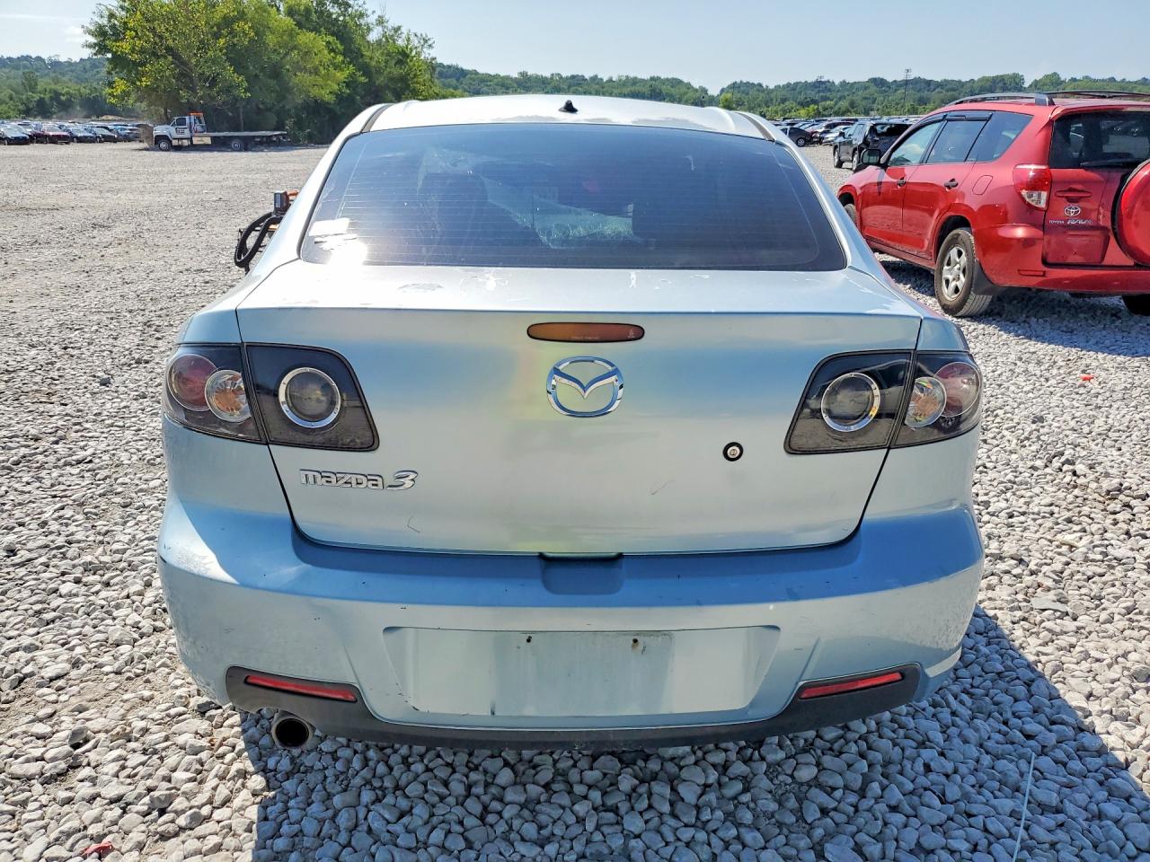 2008 Mazda 3 I Синий vin: JM1BK12G381832330