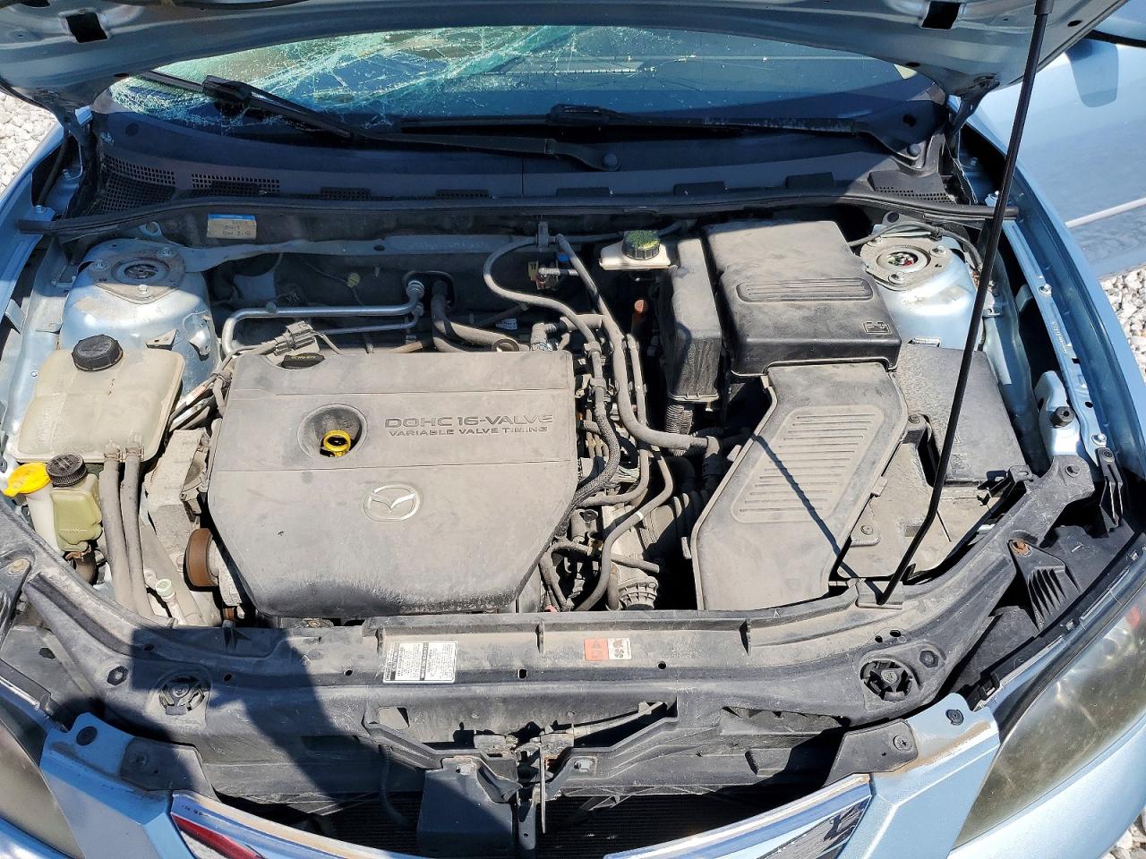 2008 Mazda 3 I Синий vin: JM1BK12G381832330