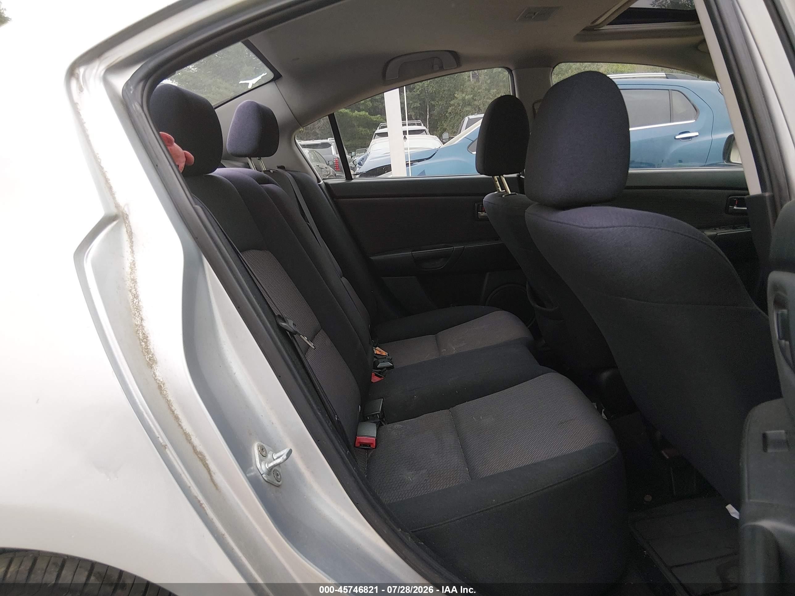 2007 Mazda Mazda3 I Silver vin: JM1BK12G971650775