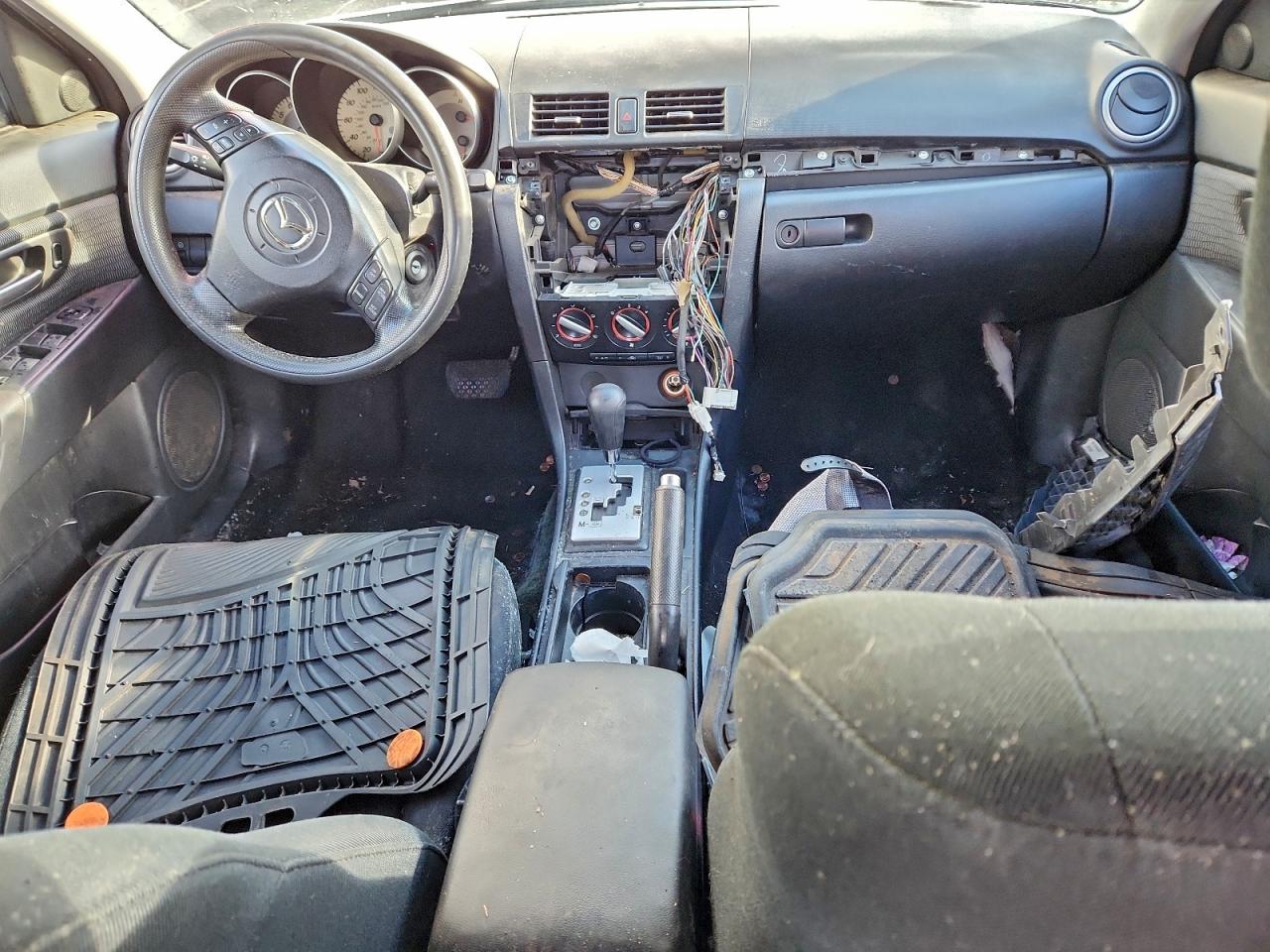 2008 Mazda 3 I Серебряный vin: JM1BK12GX81779853