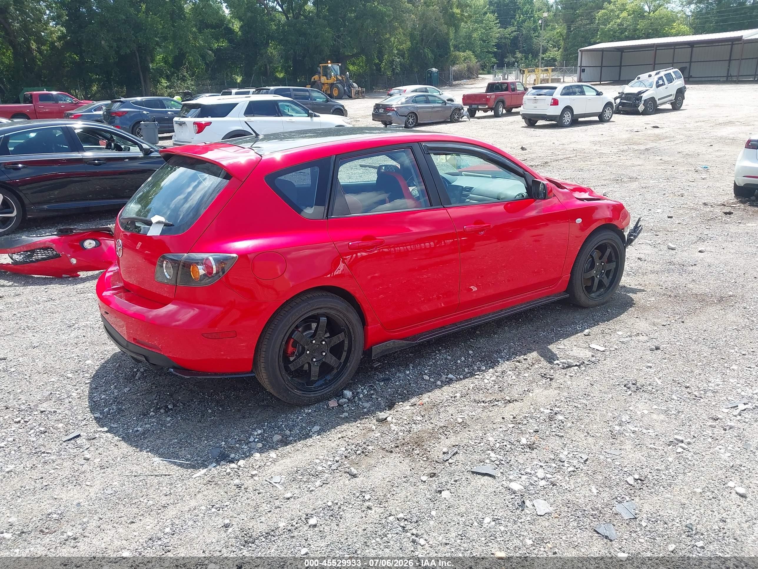 2004 Mazda Mazda3 S Красный vin: JM1BK143041114240