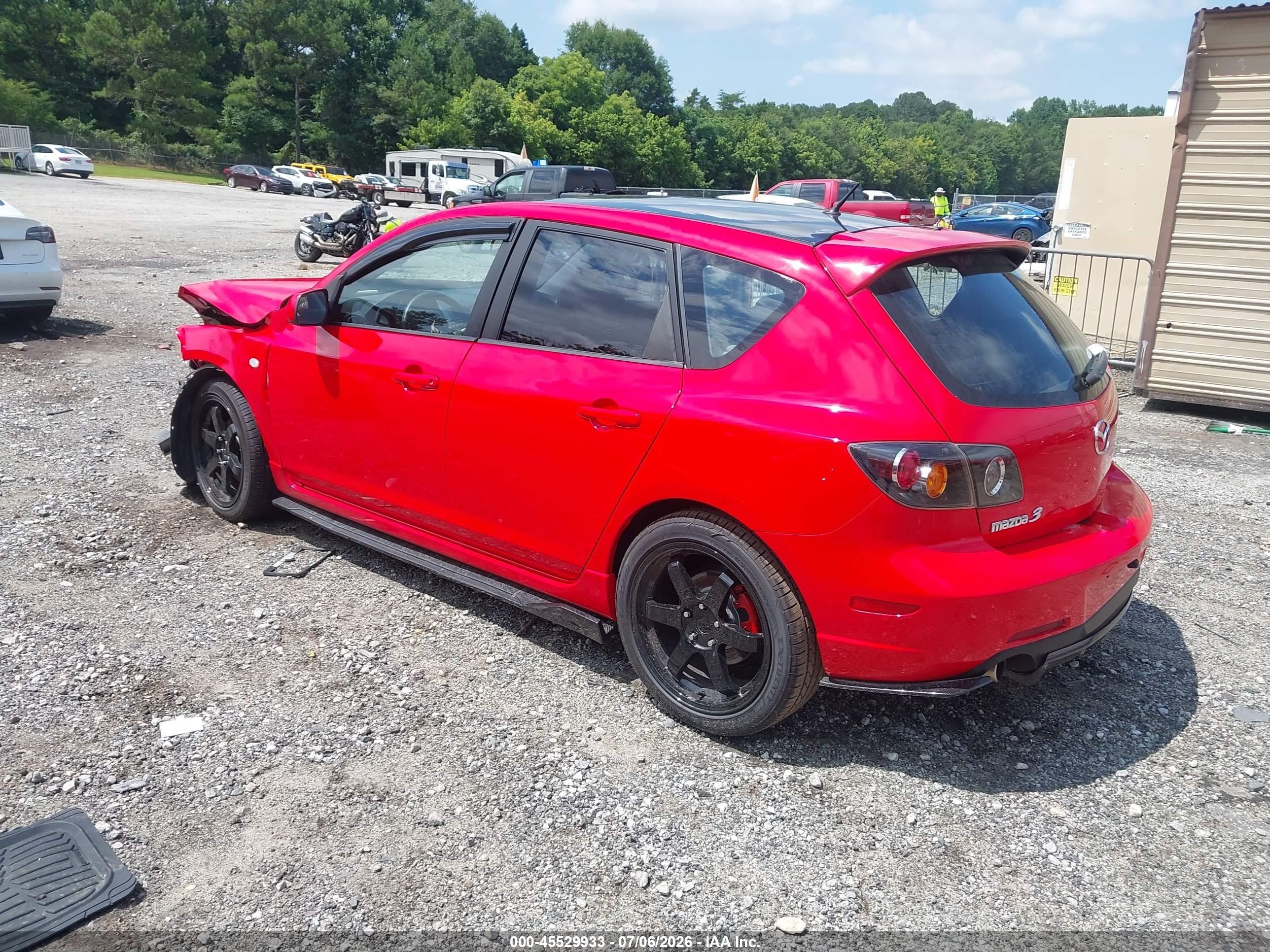 2004 Mazda Mazda3 S Красный vin: JM1BK143041114240