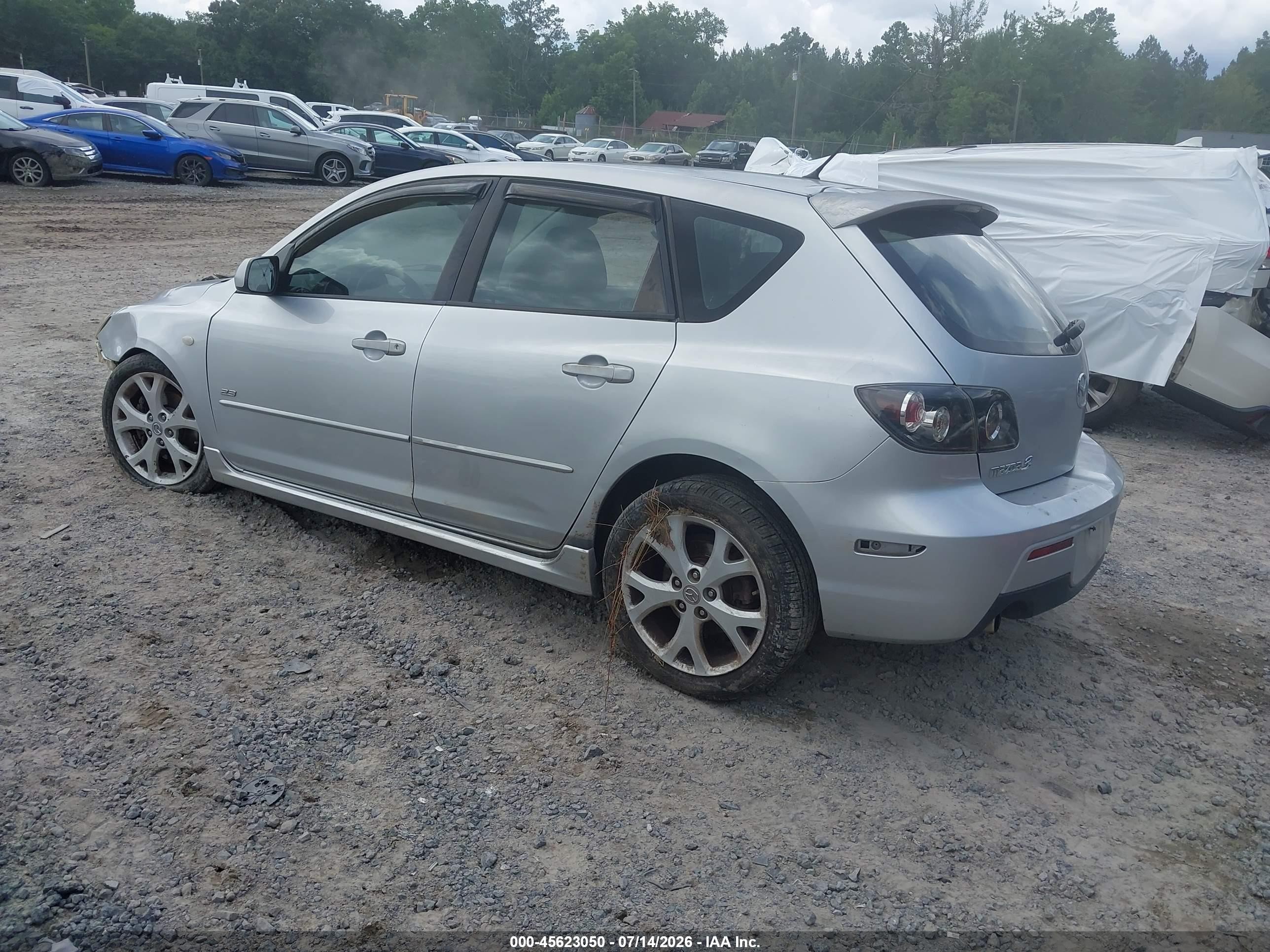 2007 Mazda Mazda3 S Sport Серебряный vin: JM1BK143271688097