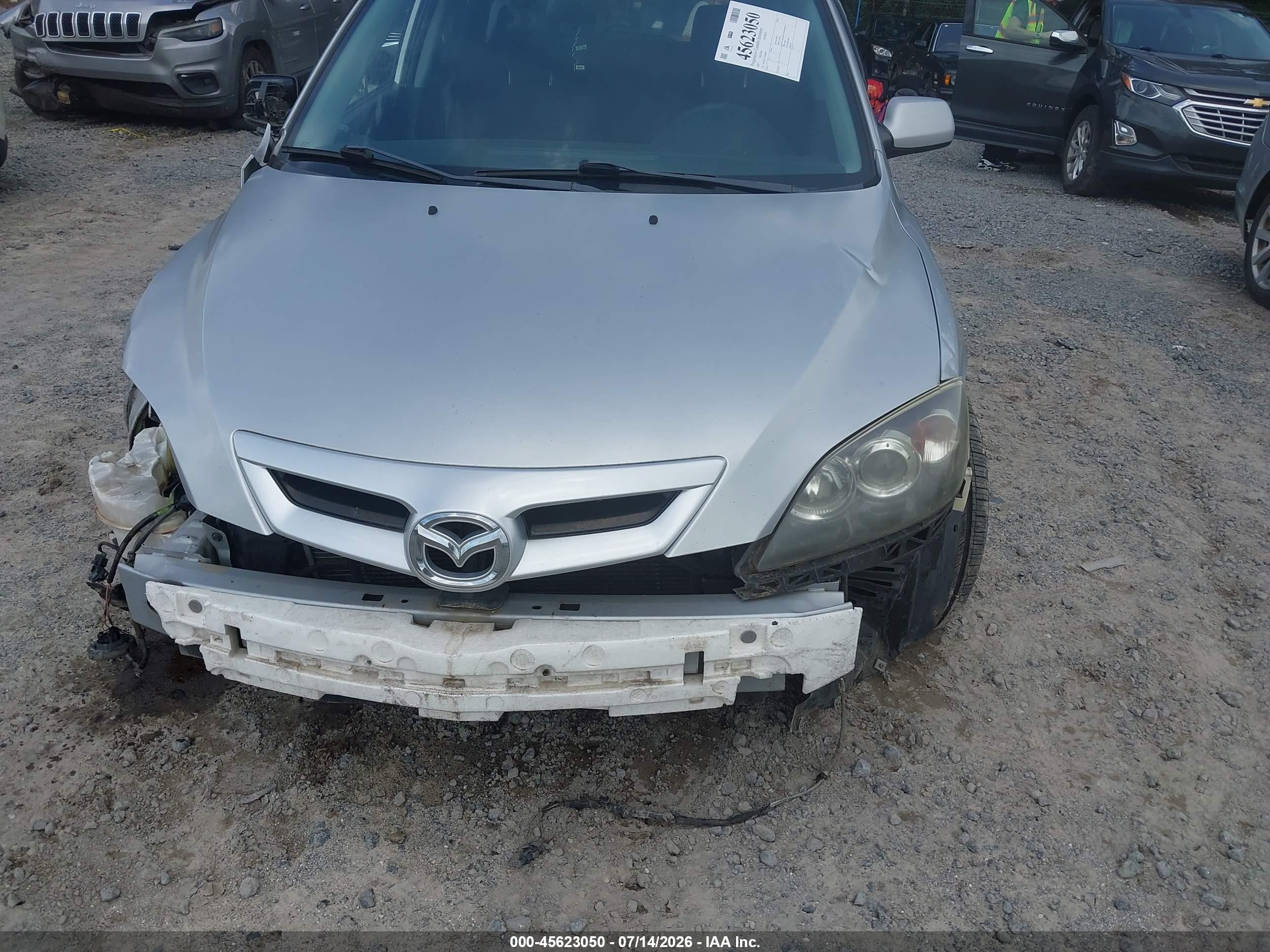 2007 Mazda Mazda3 S Sport Серебряный vin: JM1BK143271688097