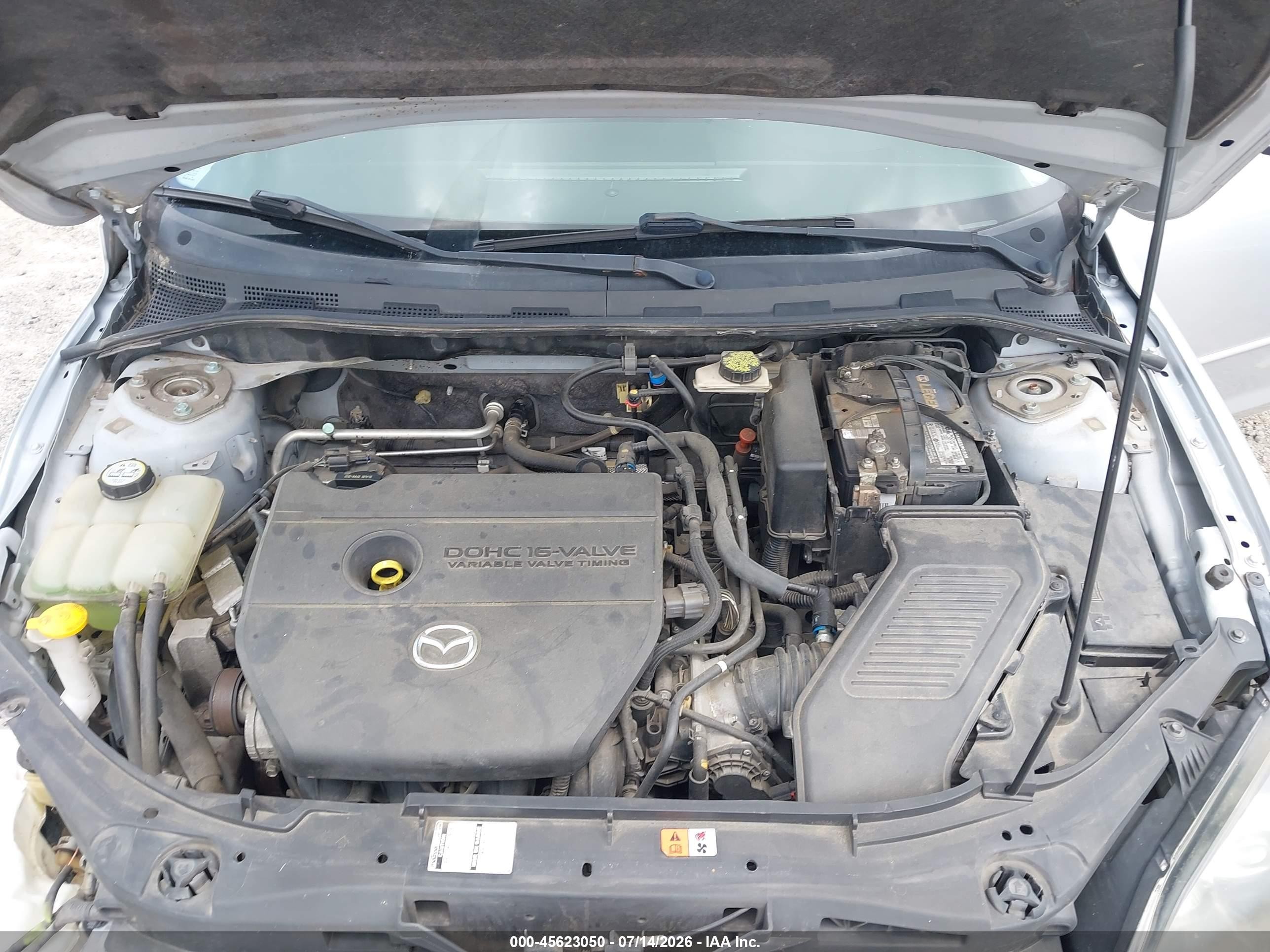 2007 Mazda Mazda3 S Sport Серебряный vin: JM1BK143271688097