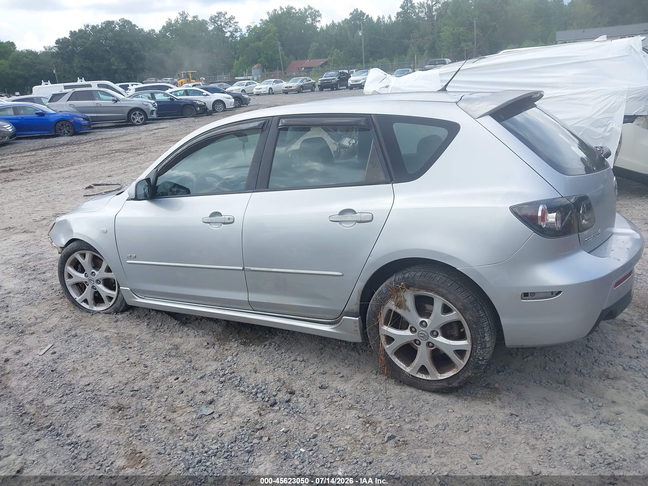 2007 Mazda Mazda3 S Sport Серебряный vin: JM1BK143271688097