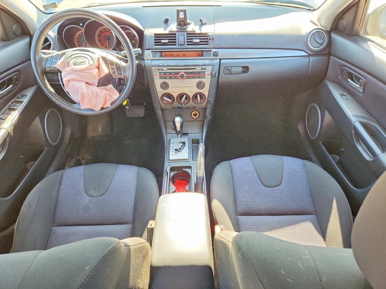 2007 Mazda 3 Hatchback Silver vin: JM1BK143371688092