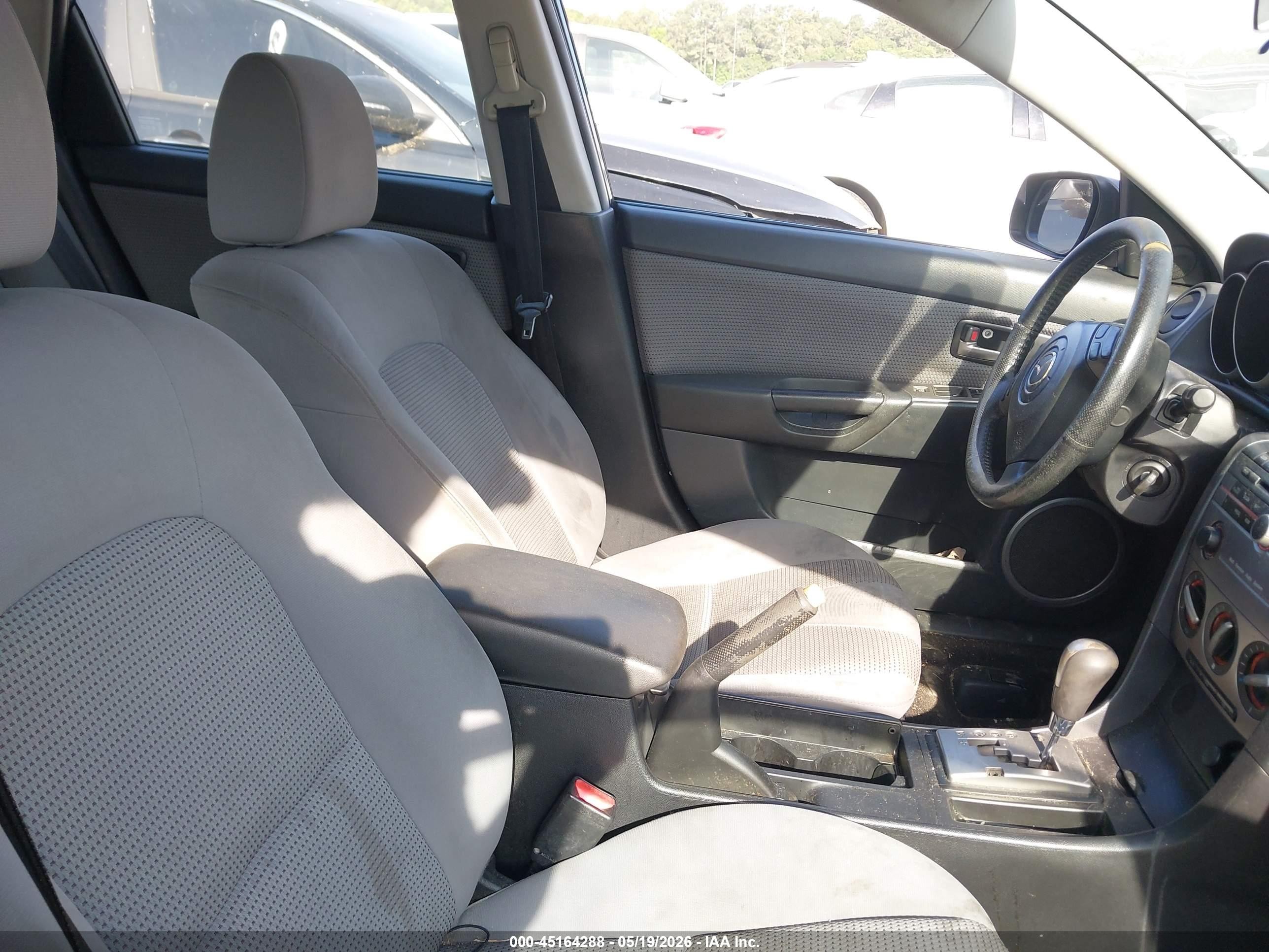2007 Mazda Mazda3 S Sport Black vin: JM1BK143371703965