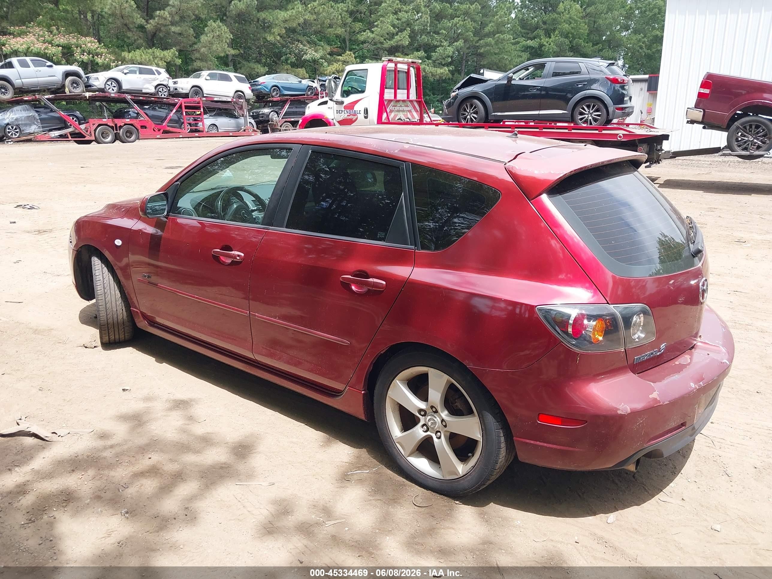 2006 Mazda Mazda3 S Красный vin: JM1BK143561401978