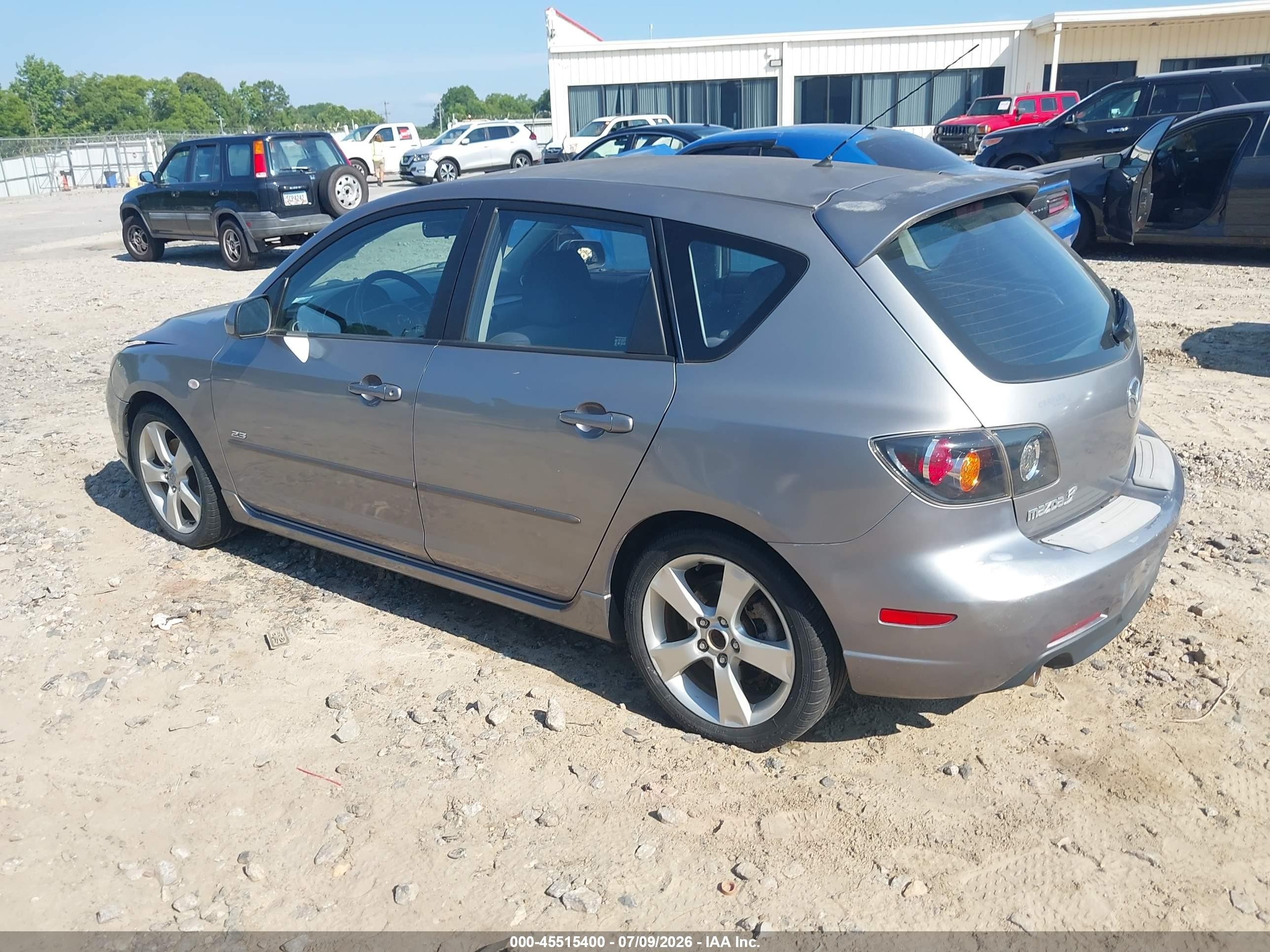 2005 Mazda Mazda3 S Gray vin: JM1BK143651332880