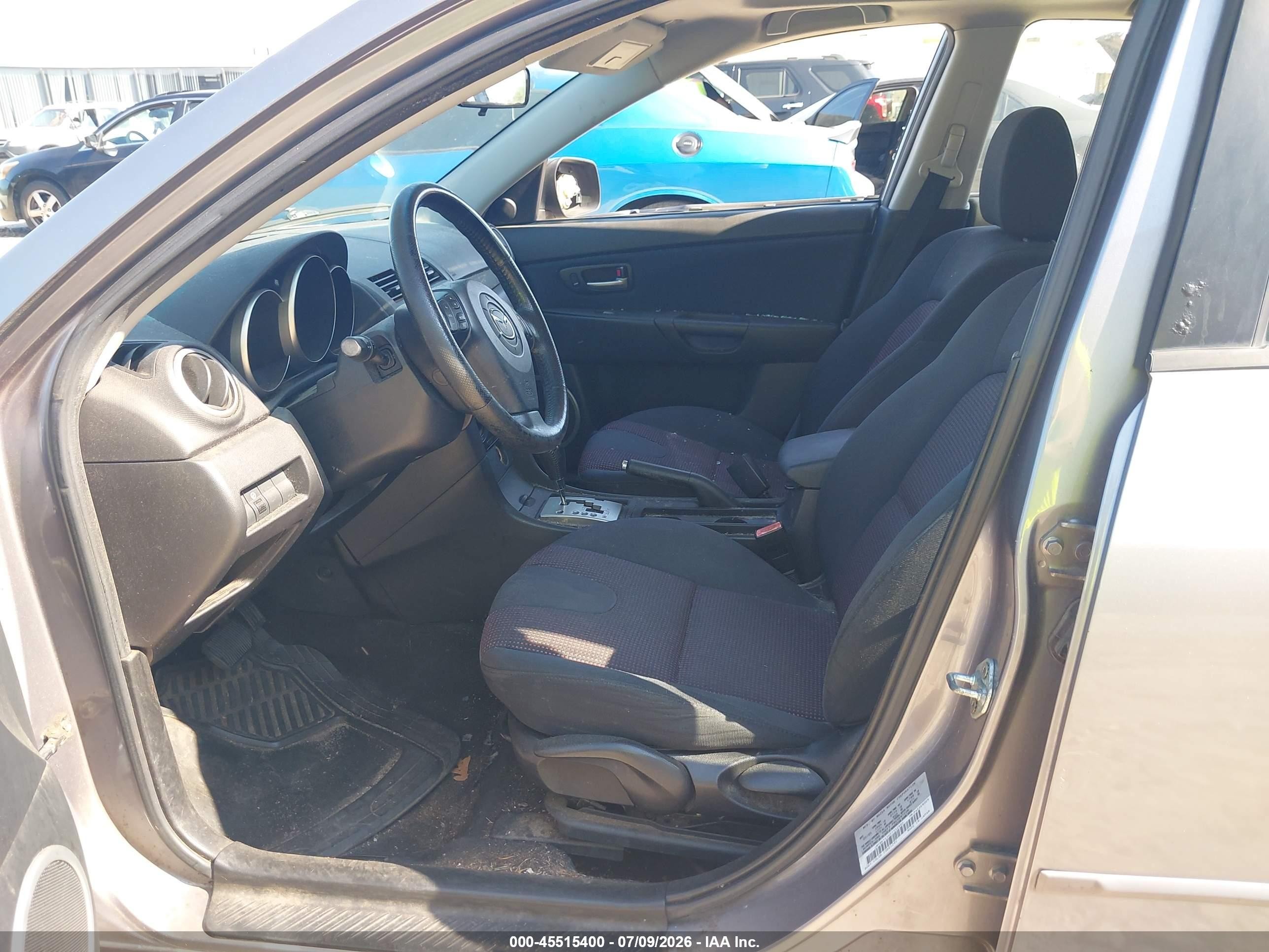 2005 Mazda Mazda3 S Gray vin: JM1BK143651332880