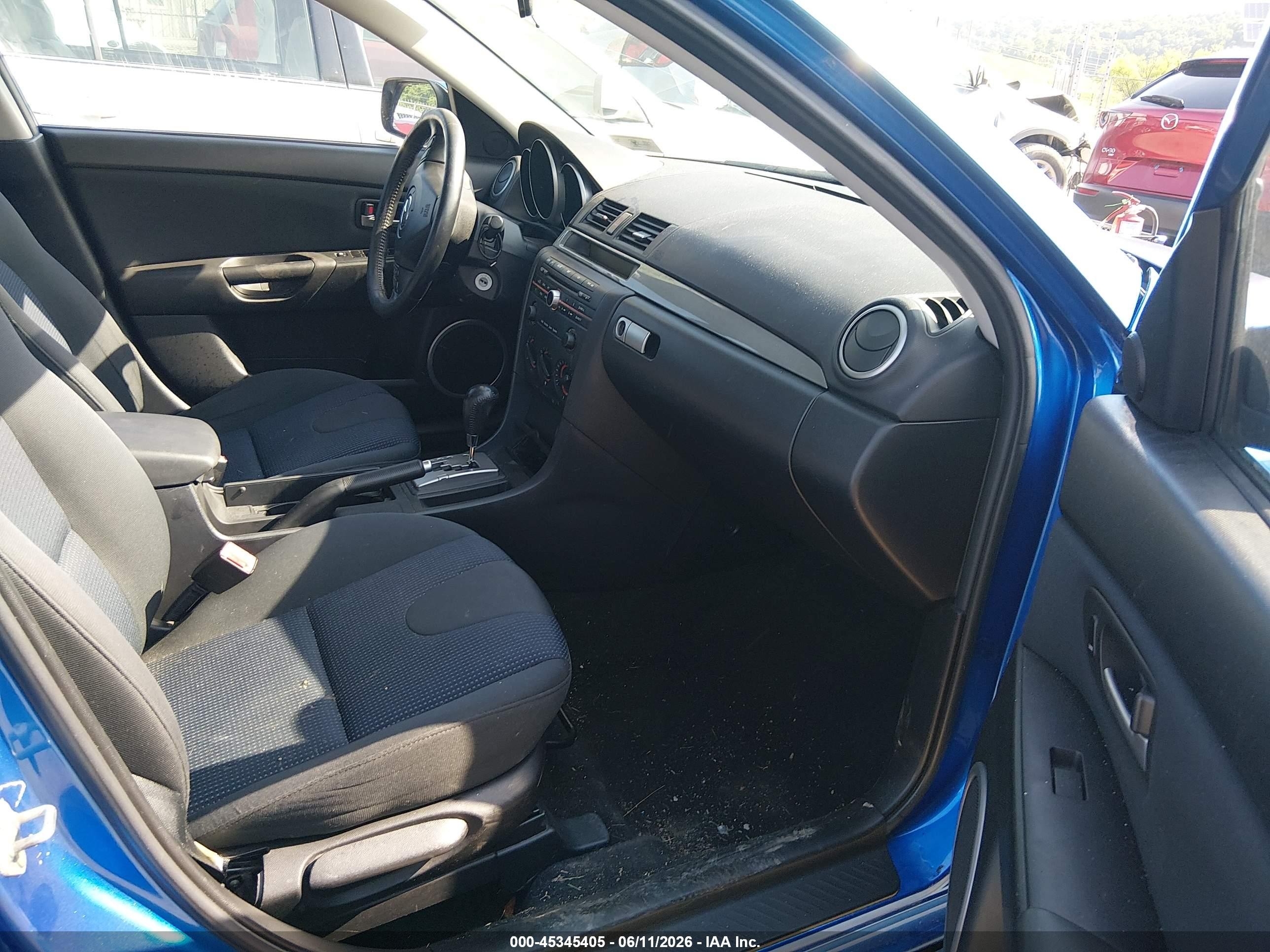 2005 Mazda Mazda3 S Синий vin: JM1BK143651344625