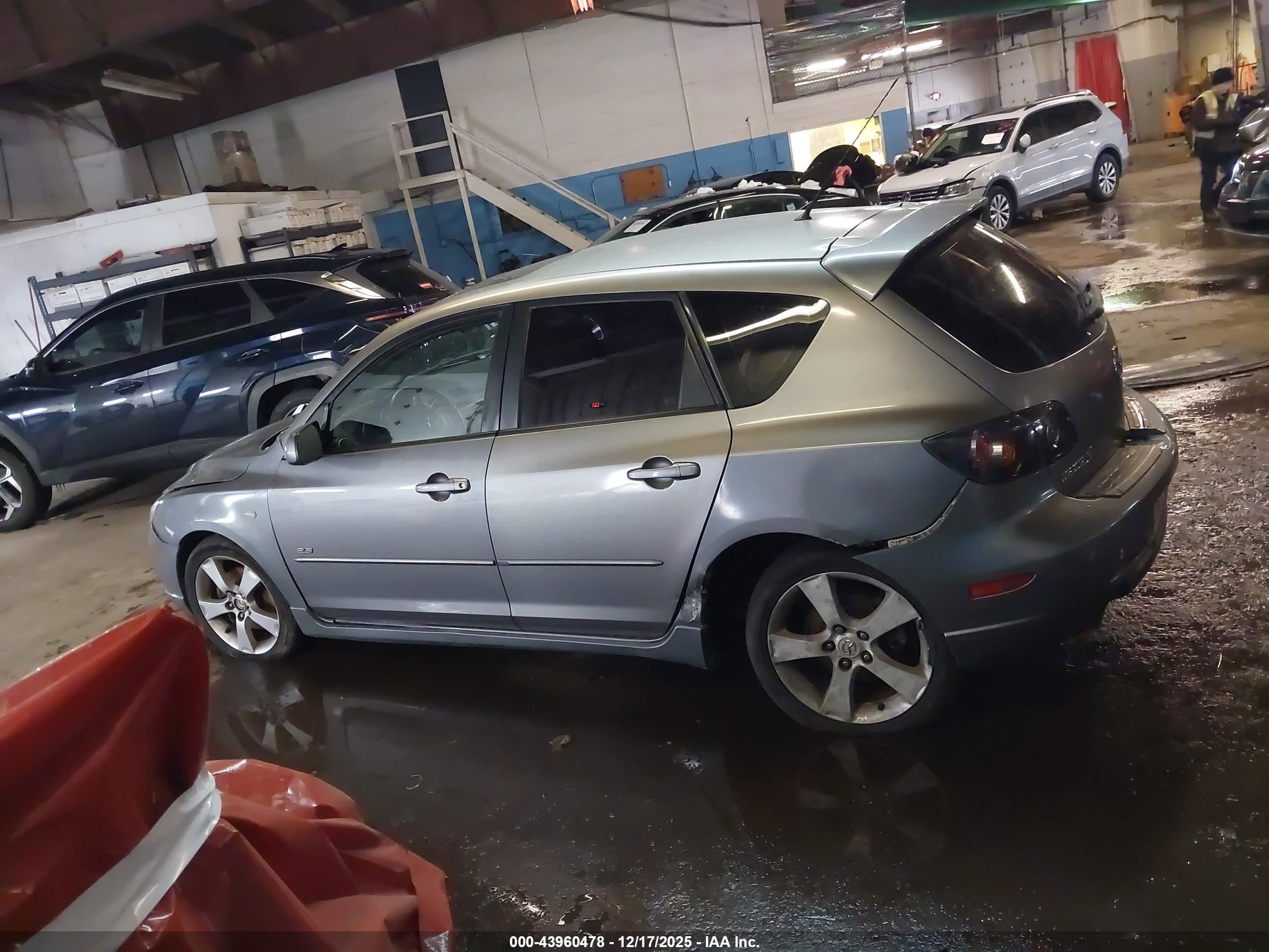 2006 Mazda Mazda3 S Gray vin: JM1BK143661432527