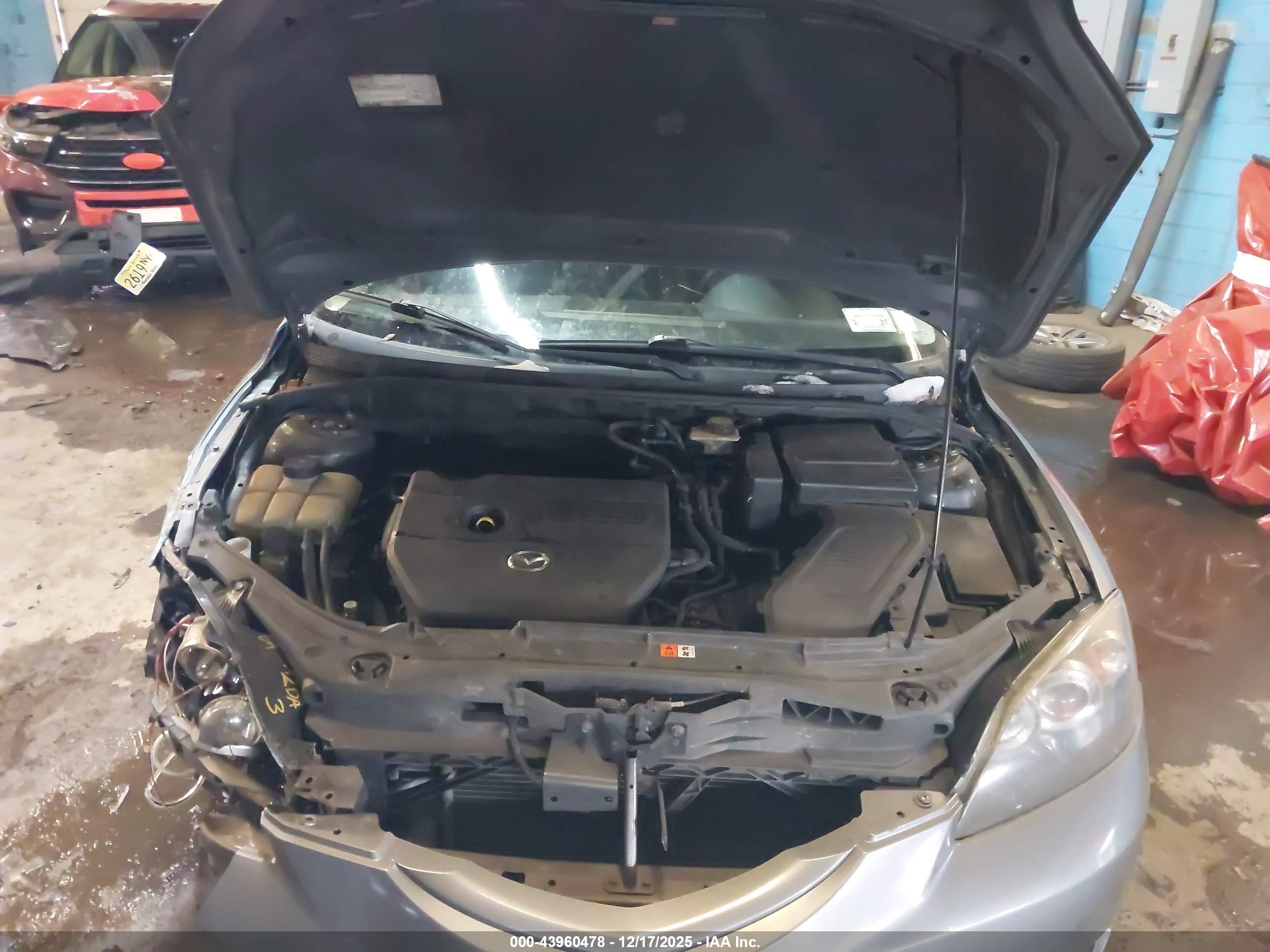 2006 Mazda Mazda3 S Gray vin: JM1BK143661432527