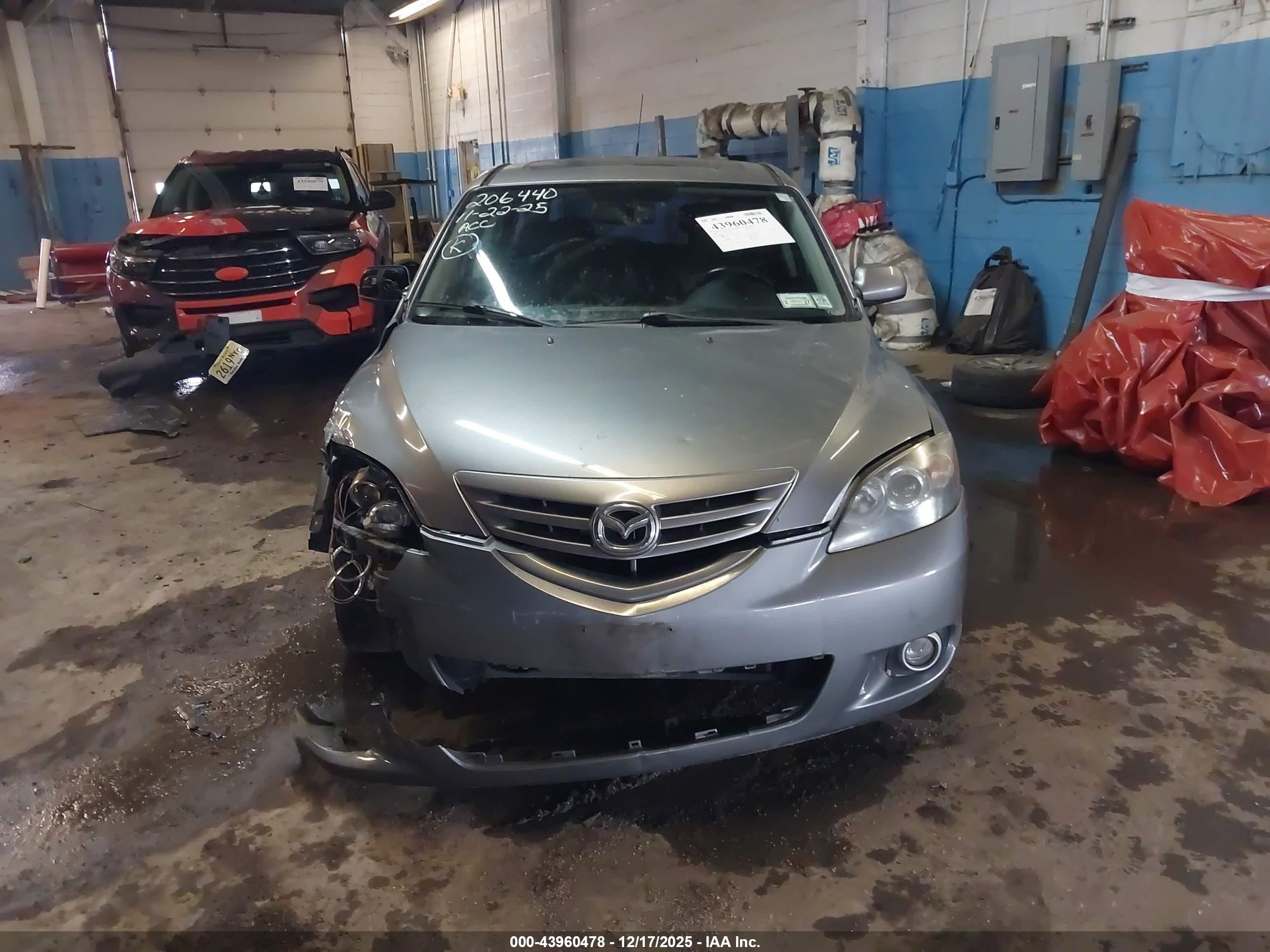 2006 Mazda Mazda3 S Gray vin: JM1BK143661432527