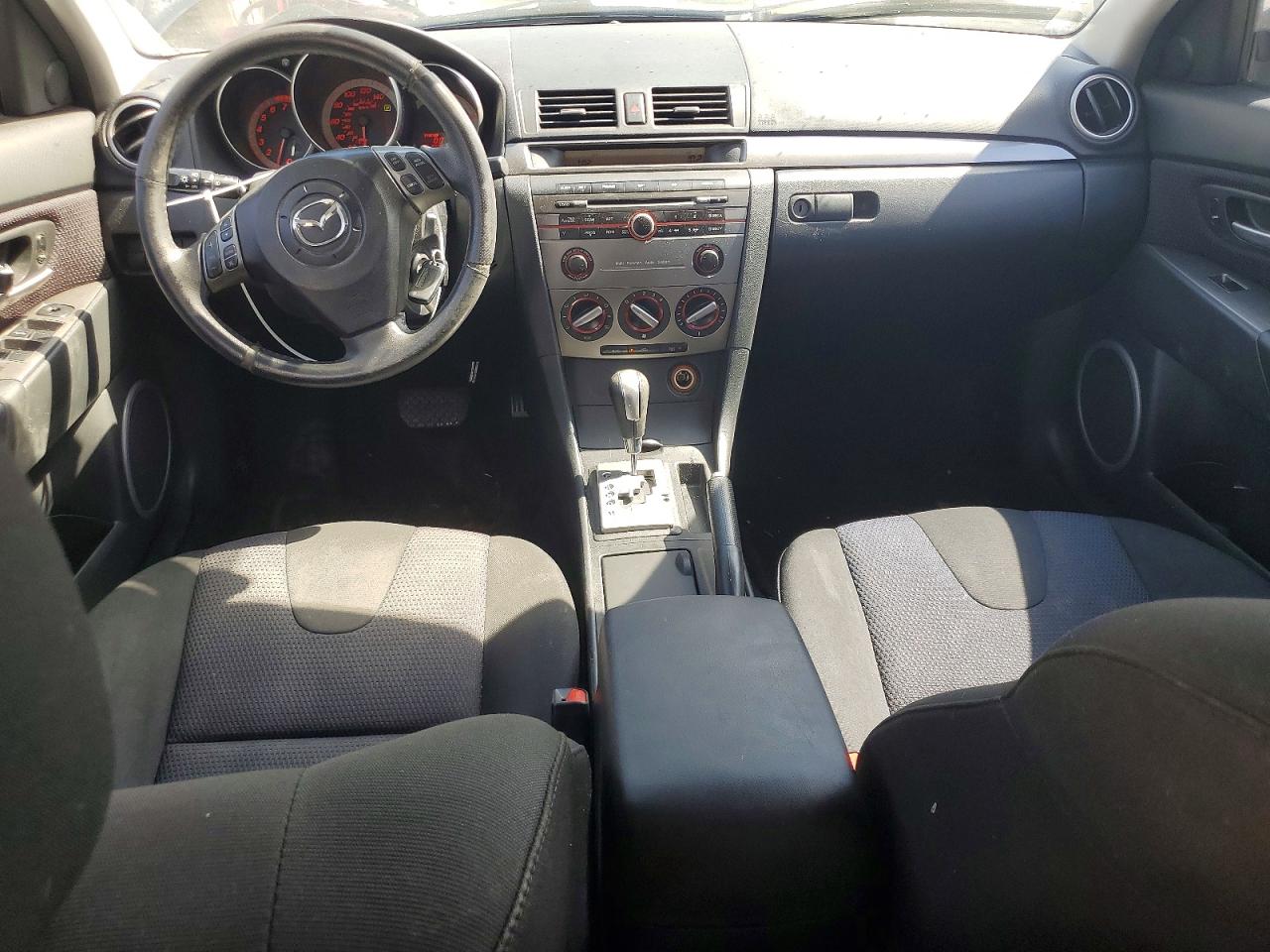 2007 Mazda 3 Hatchback Blue vin: JM1BK143671743442