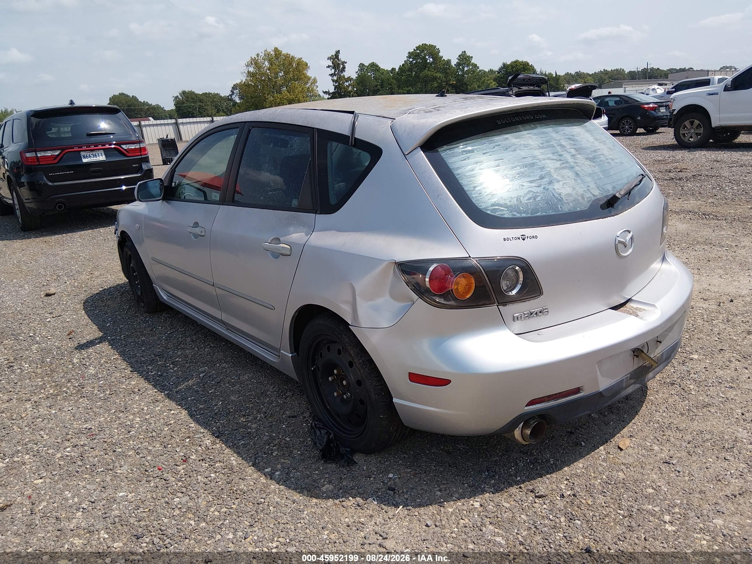 2006 Mazda Mazda3 S Silver vin: JM1BK143861433405