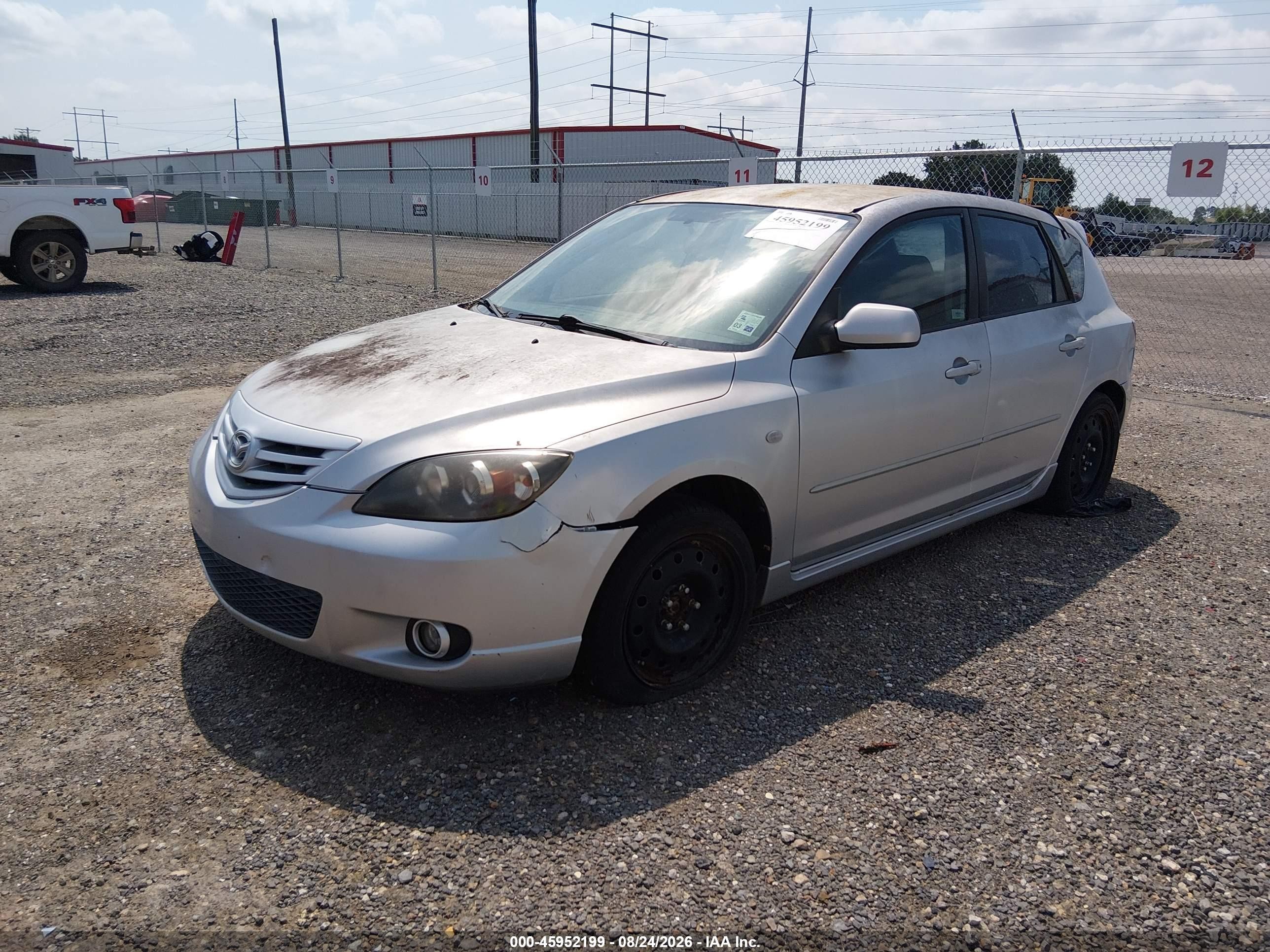 2006 Mazda Mazda3 S Silver vin: JM1BK143861433405