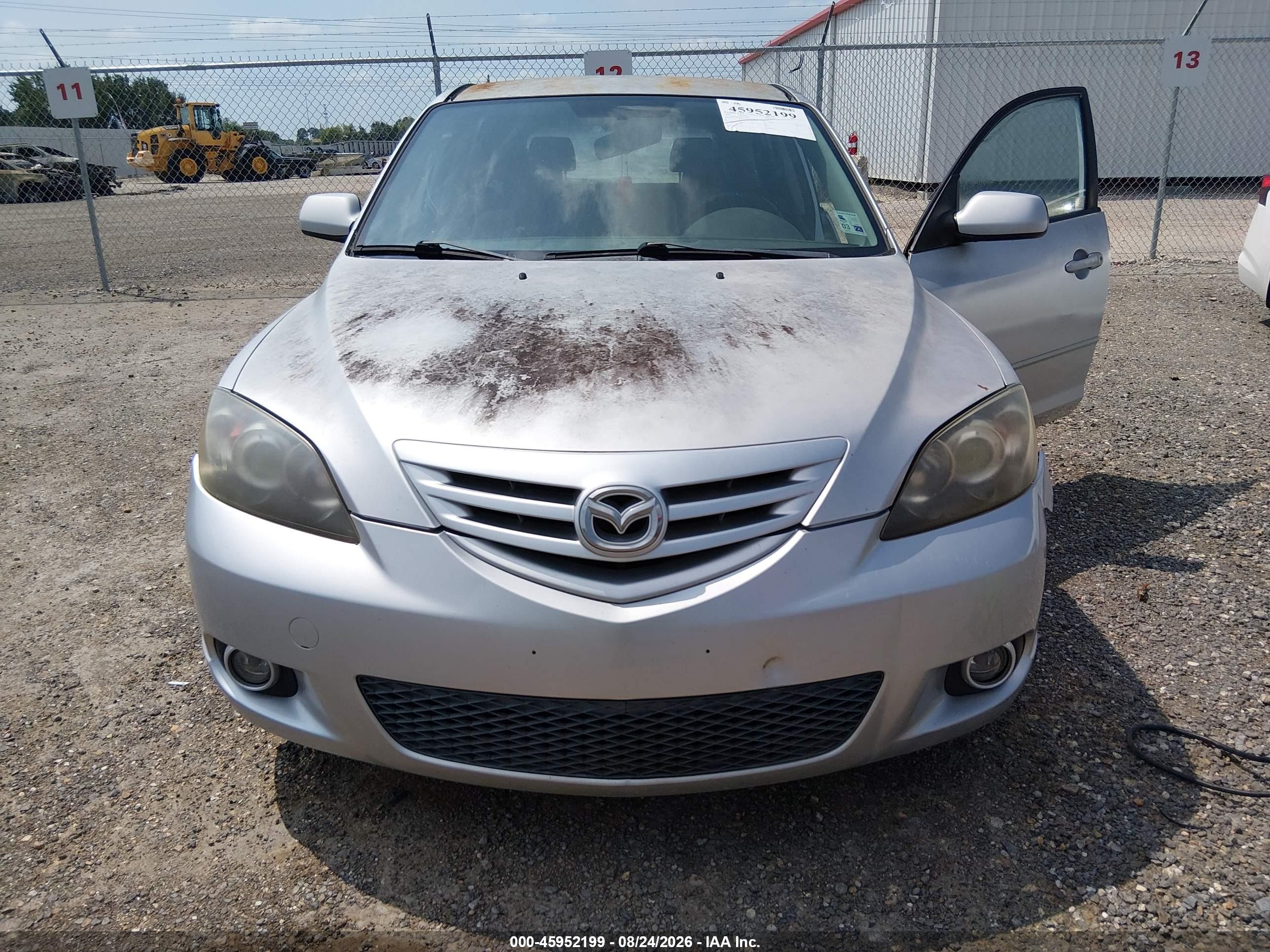 2006 Mazda Mazda3 S Silver vin: JM1BK143861433405