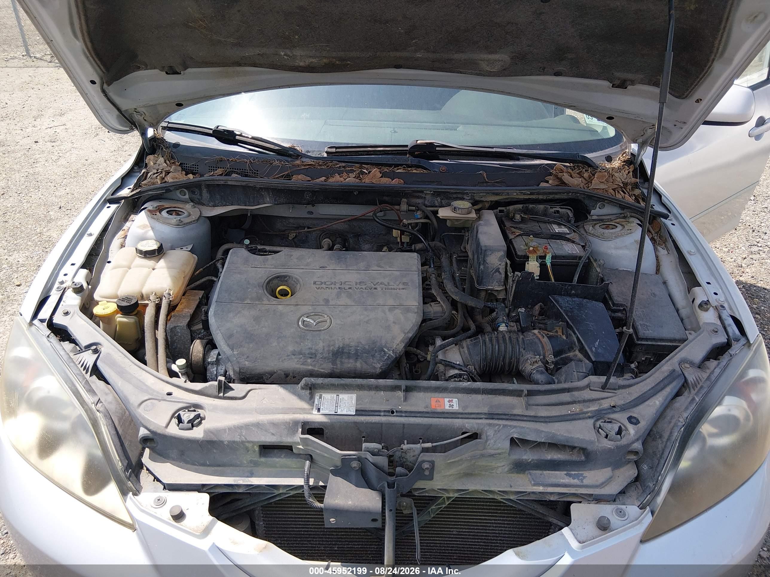 2006 Mazda Mazda3 S Silver vin: JM1BK143861433405