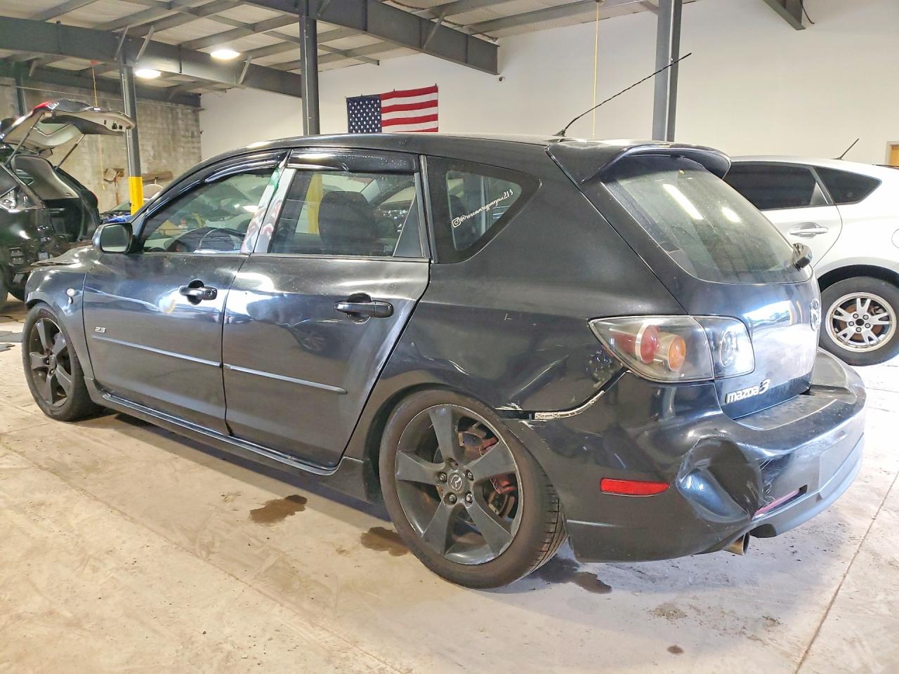 2005 Mazda 3 Hatchback Black vin: JM1BK143X51246231