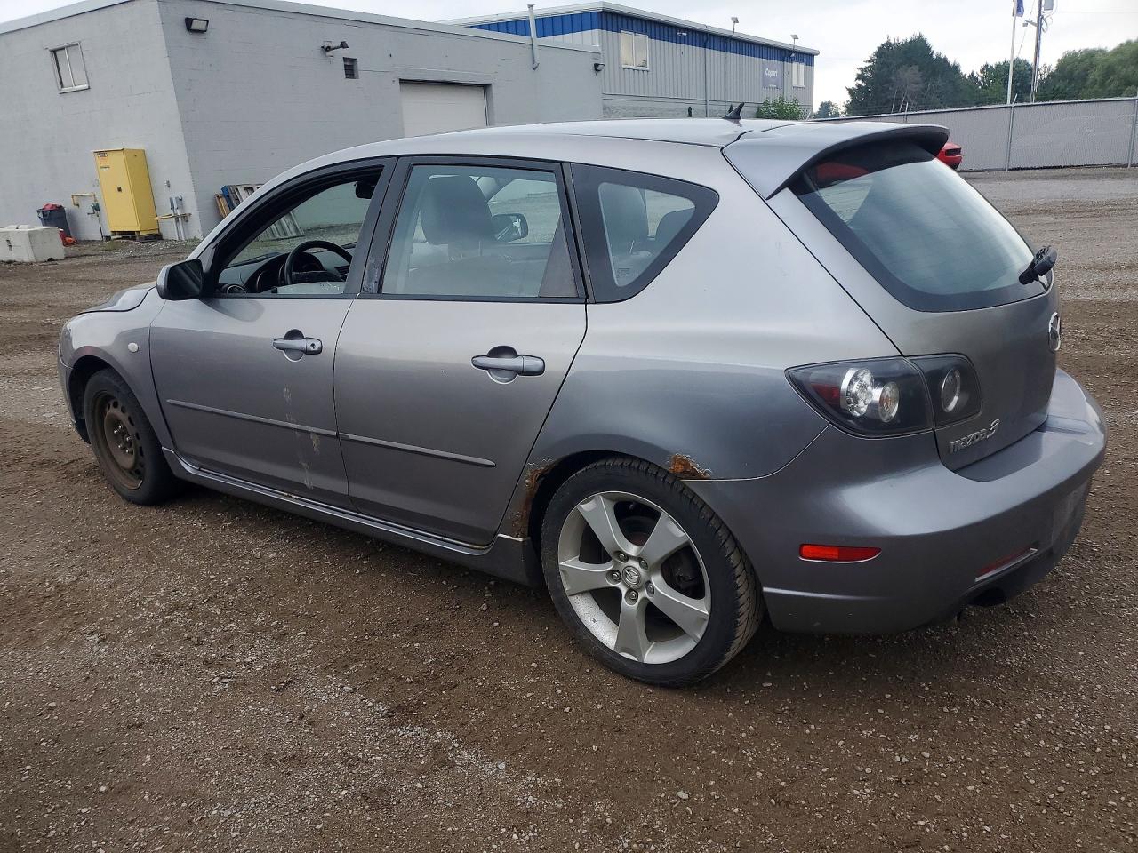 2006 Mazda 3 Hatchback Silver vin: JM1BK143X61446043