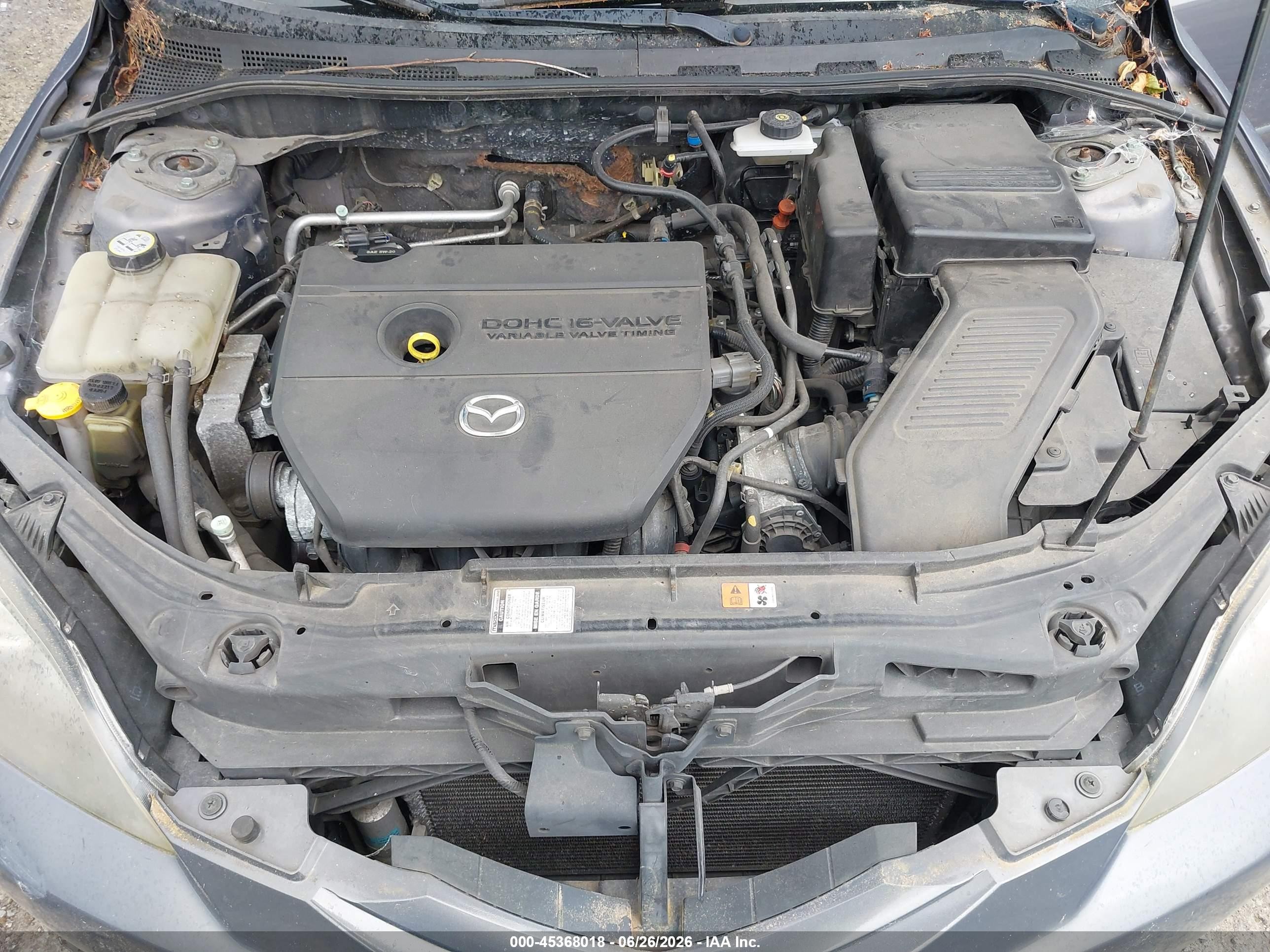 2007 Mazda Mazda3 S Sport Gray vin: JM1BK143X71666865