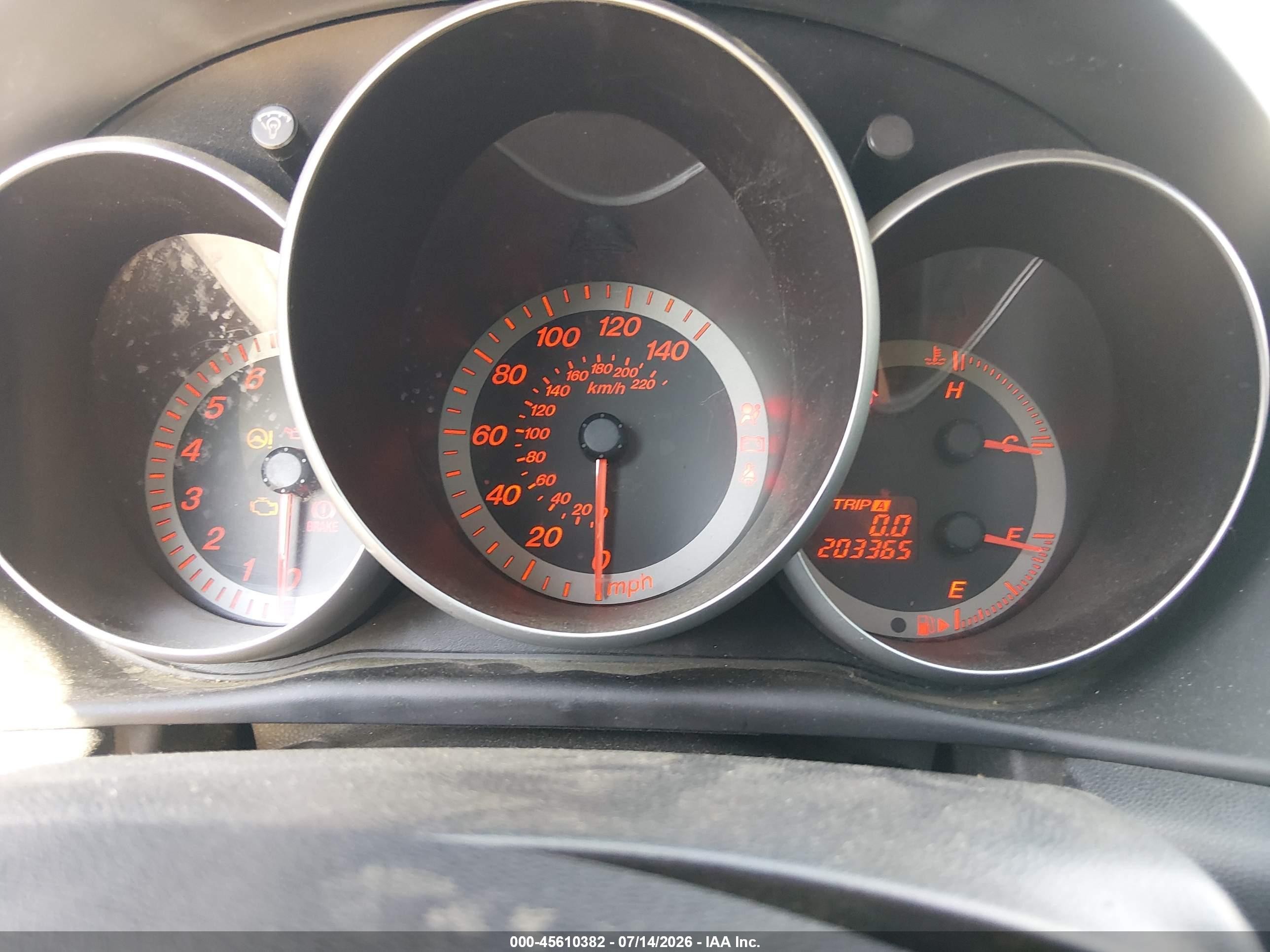 2007 Mazda Mazda3 S Sport Blue vin: JM1BK143X71683066