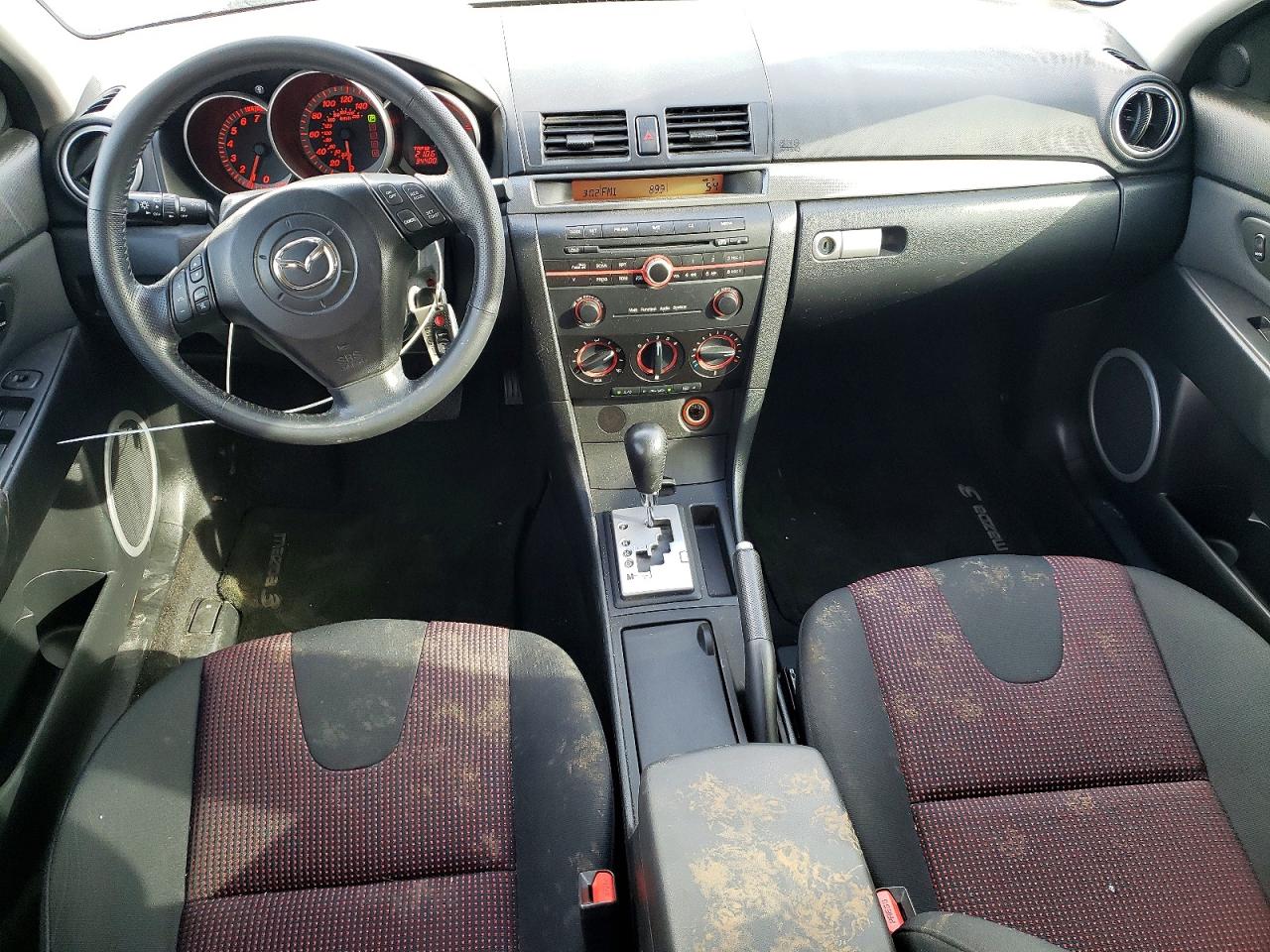 2006 Mazda 3 Hatchback Gray vin: JM1BK144561434455