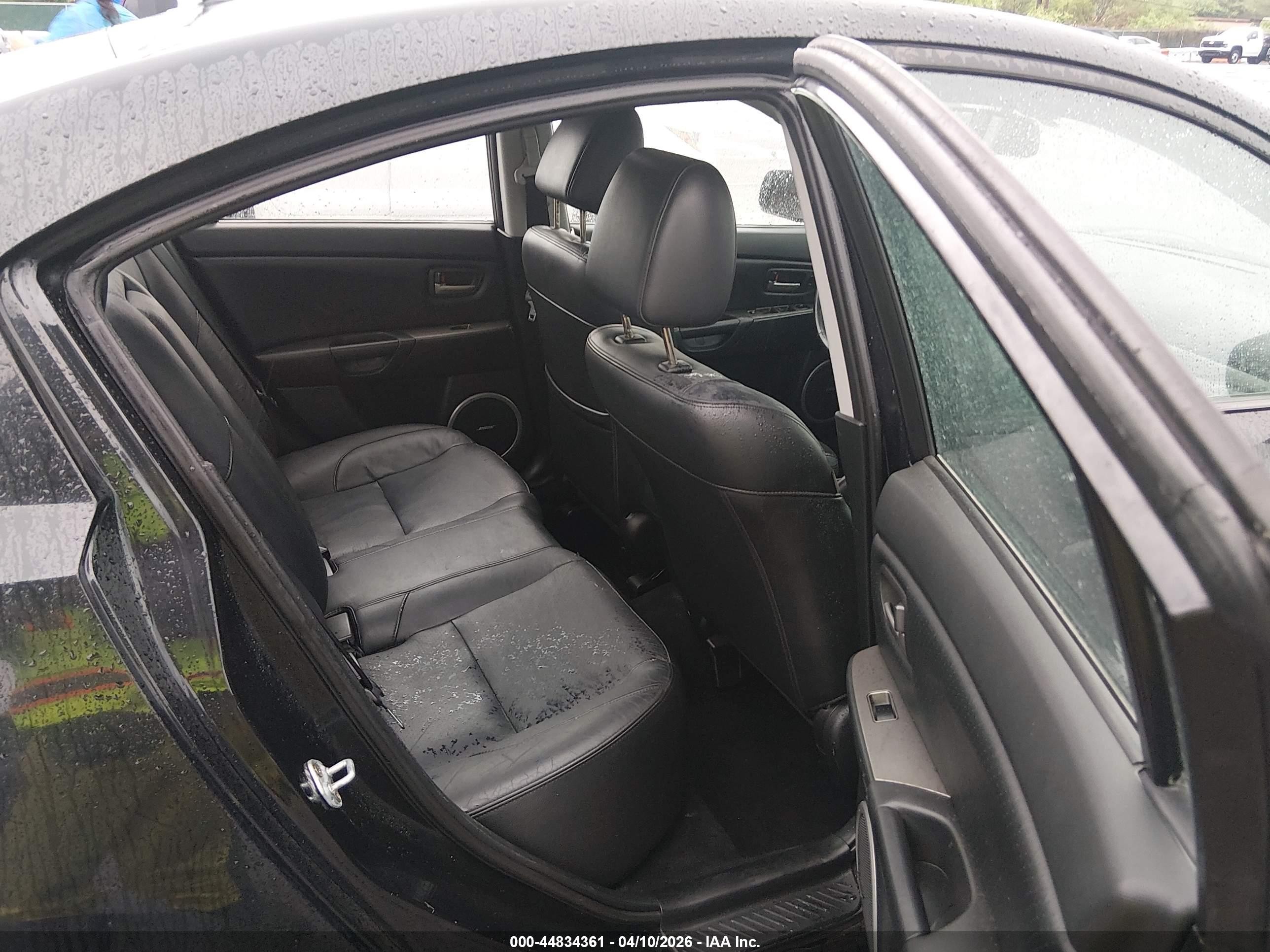 2007 Mazda Mazda3 S Grand Touring Black vin: JM1BK323071652343