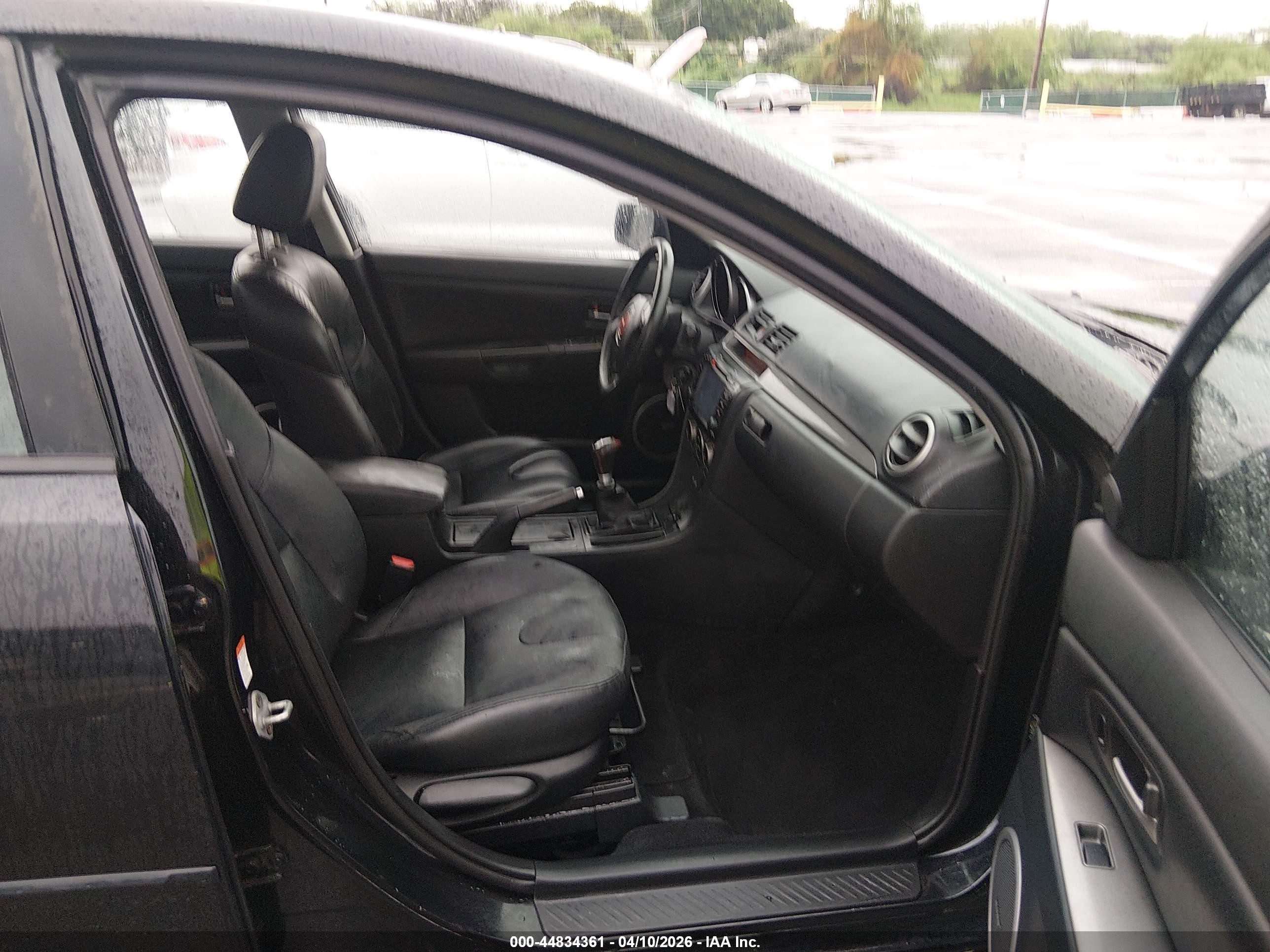 2007 Mazda Mazda3 S Grand Touring Black vin: JM1BK323071652343