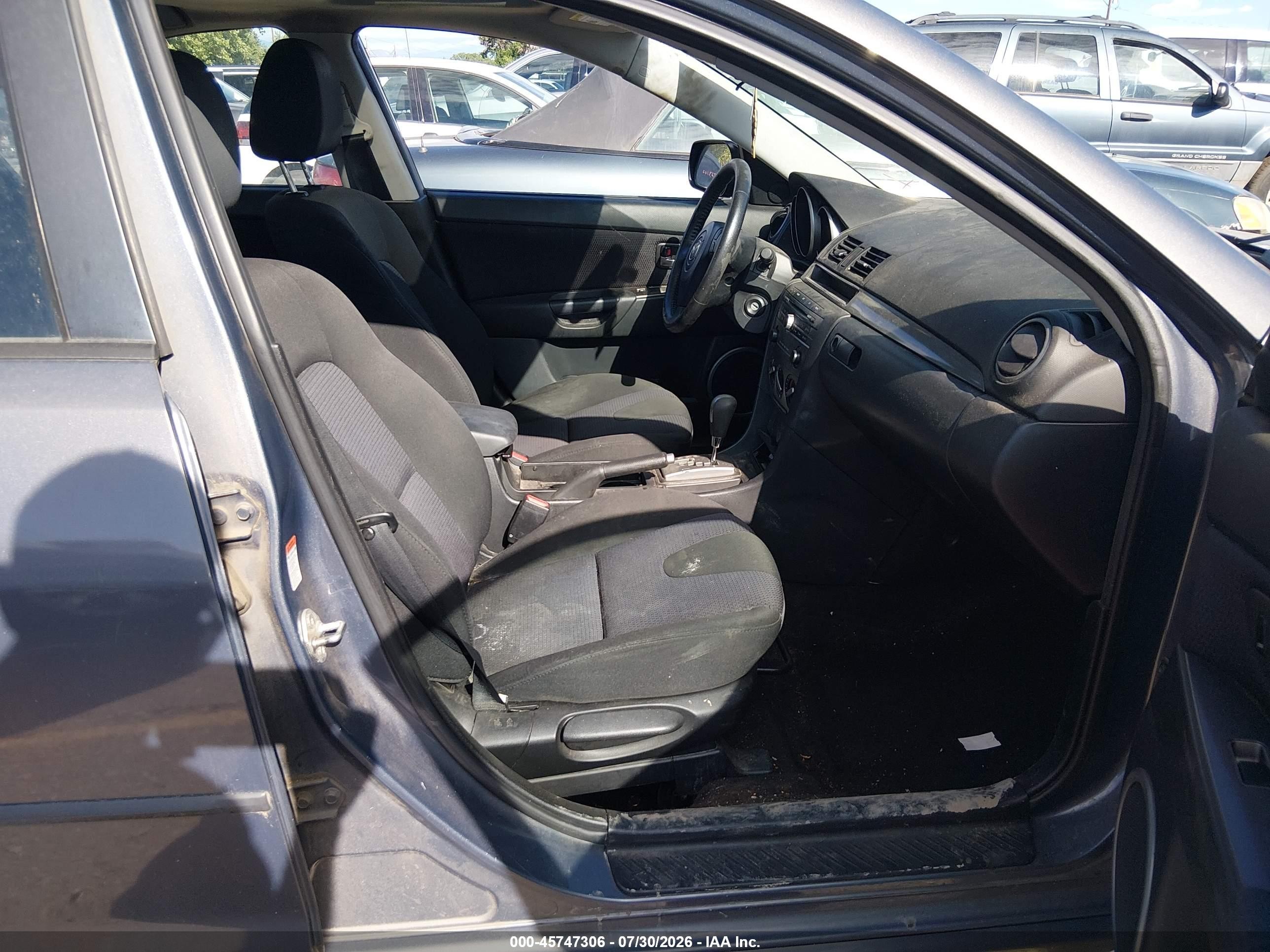 2008 Mazda Mazda3 S Sport Light Blue vin: JM1BK323081797061