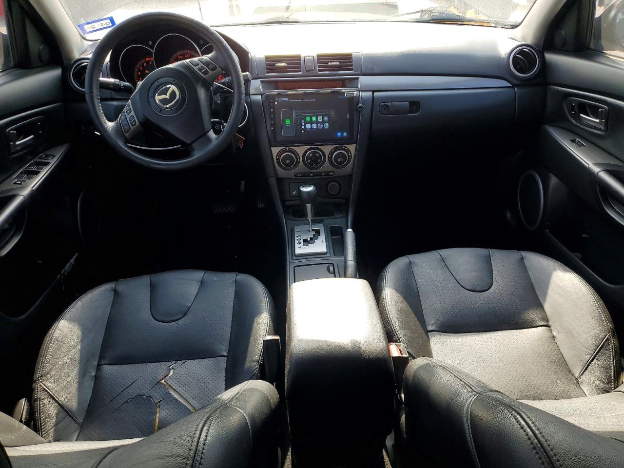 2008 Mazda 3 S Maroon vin: JM1BK323081867058