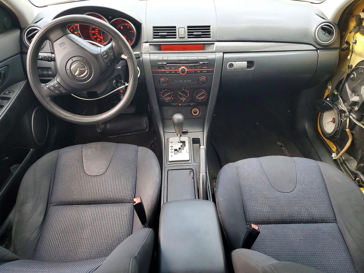 2004 Mazda 3 S Yellow vin: JM1BK323141197028