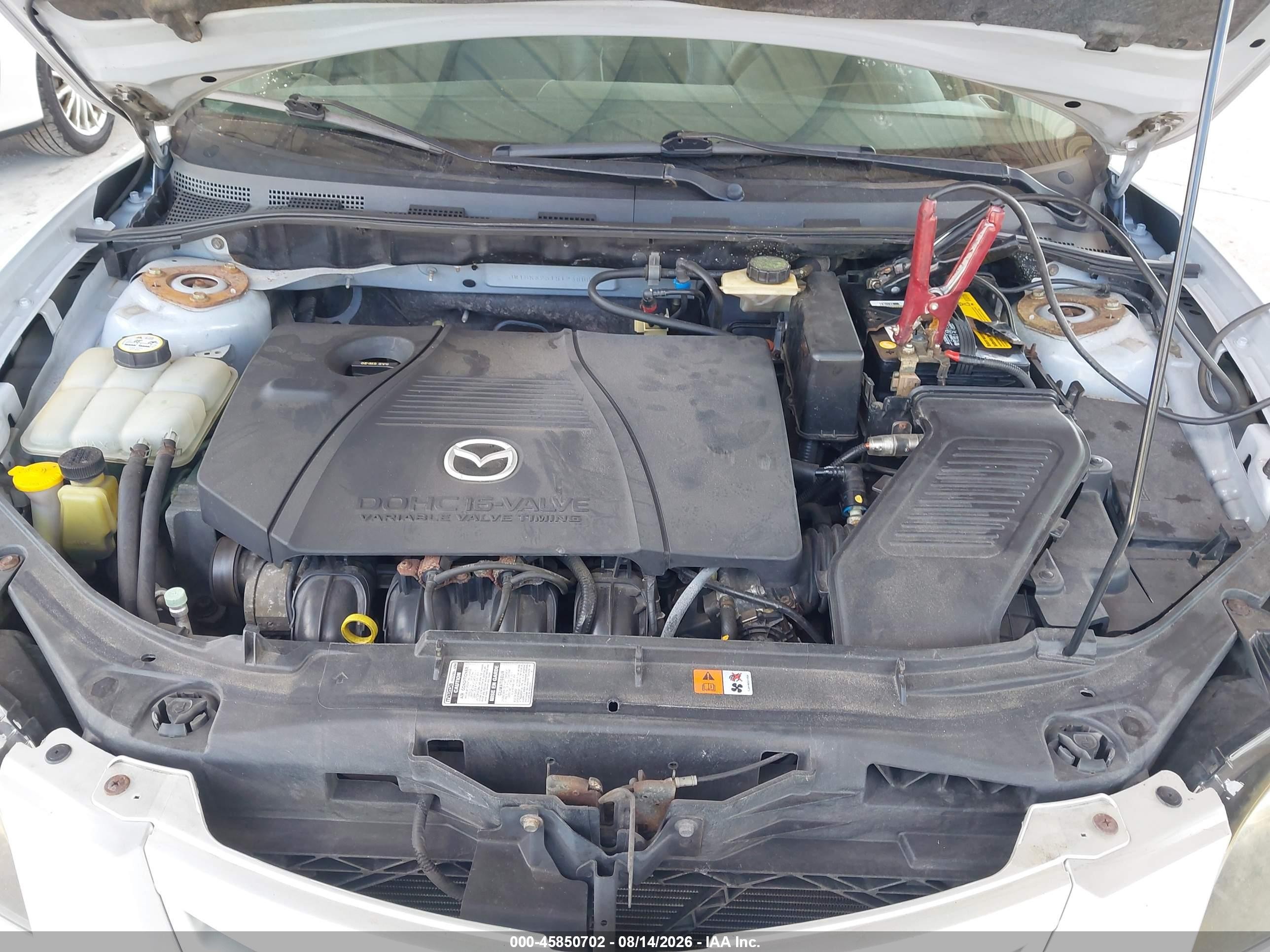 2005 Mazda Mazda3 S Silver vin: JM1BK323151238680