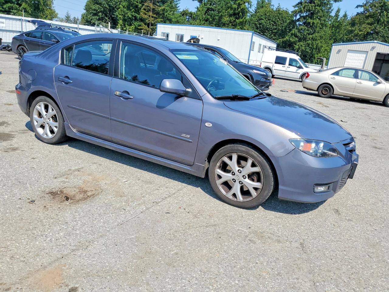 2007 Mazda 3 S Gray vin: JM1BK323171638600