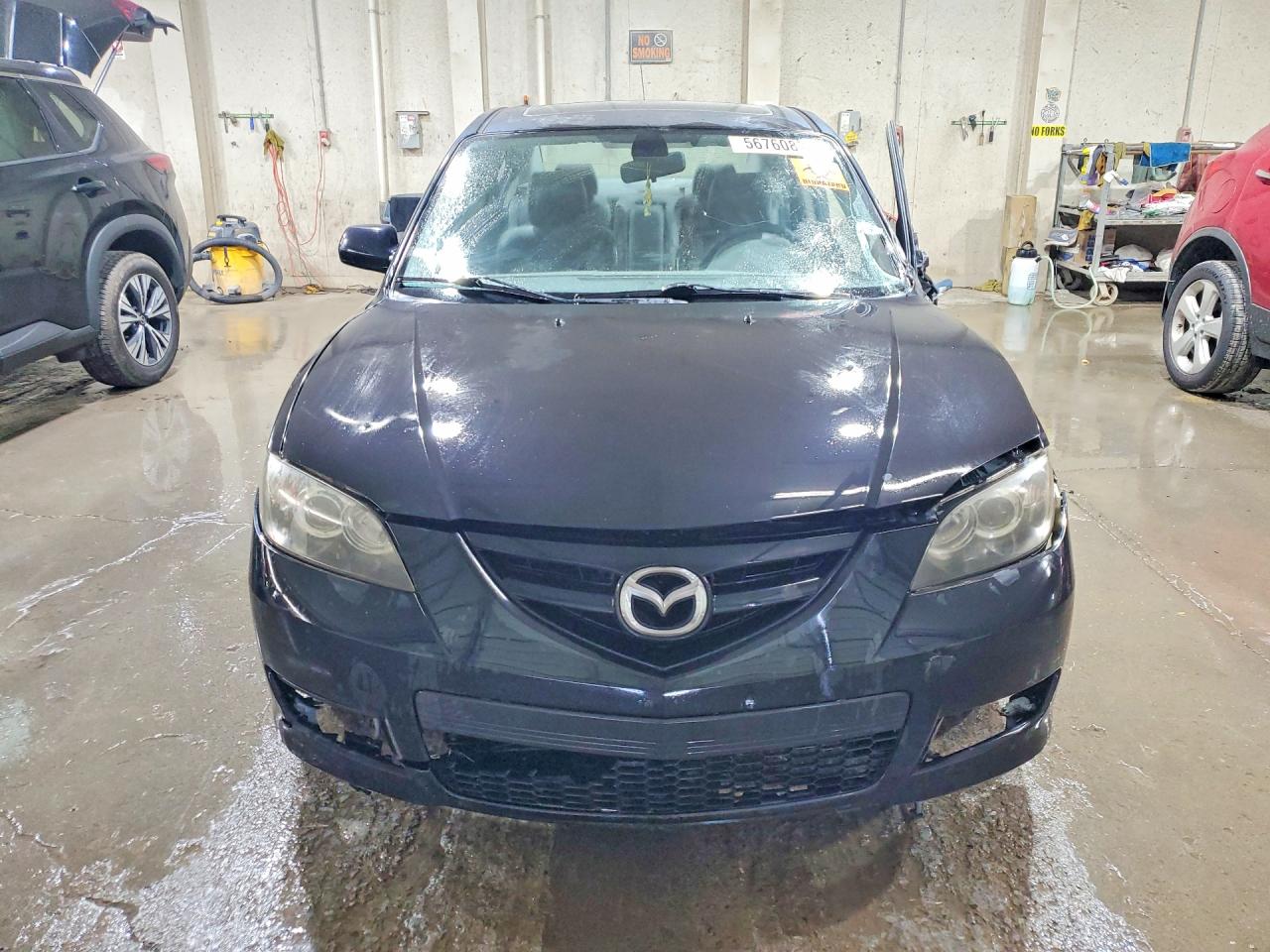 2007 Mazda 3 S Black vin: JM1BK323171640542