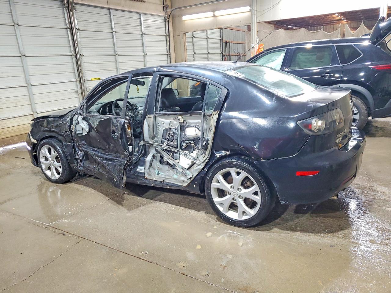 2007 Mazda 3 S Black vin: JM1BK323171640542