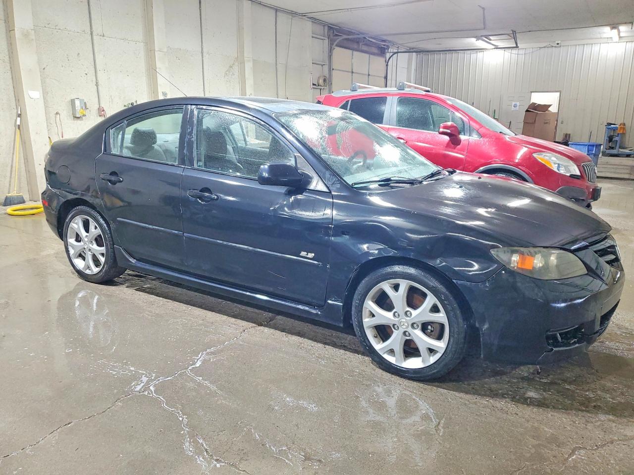 2007 Mazda 3 S Black vin: JM1BK323171640542