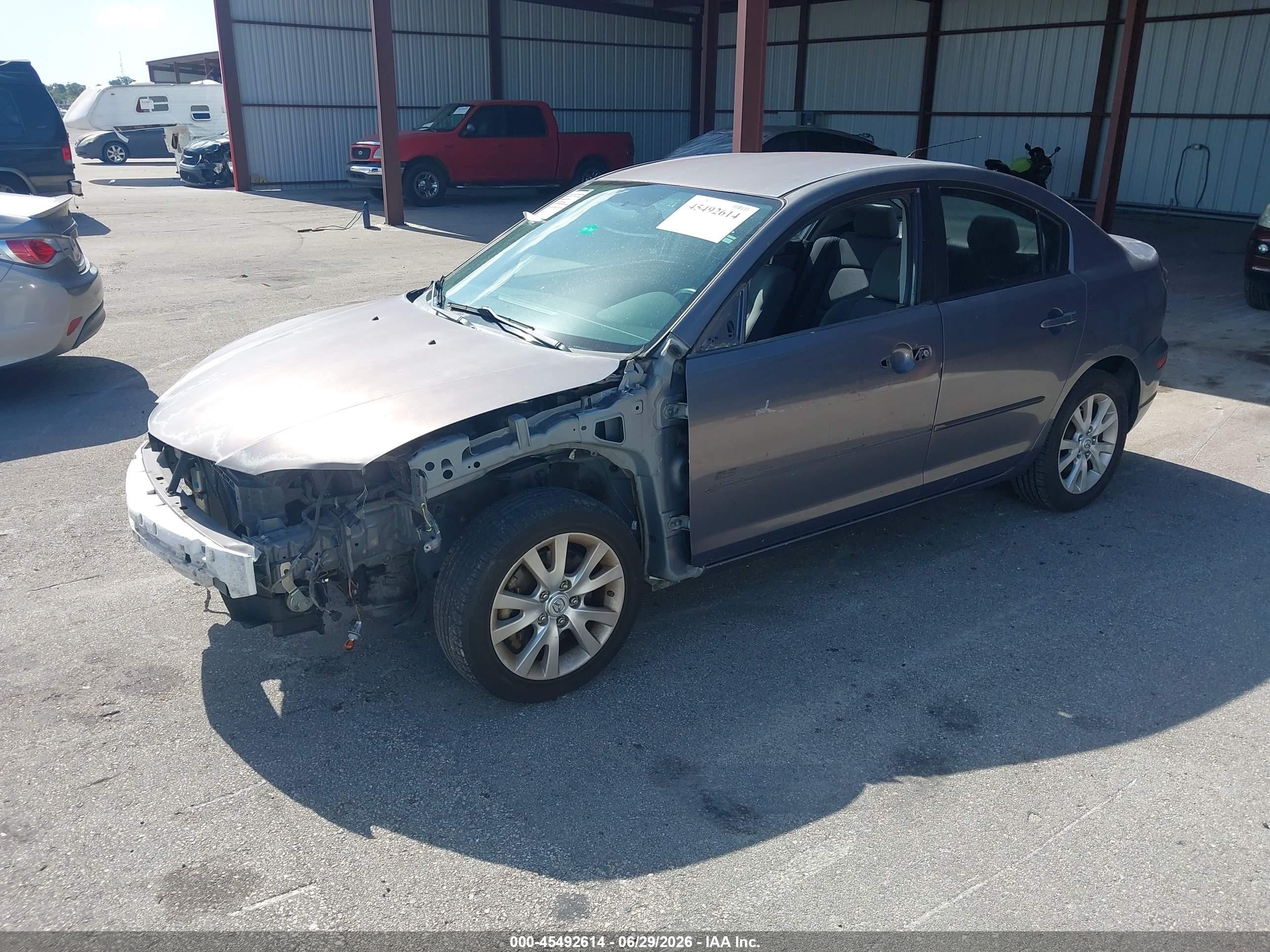 2007 Mazda Mazda3 S Sport Gray vin: JM1BK323171661861