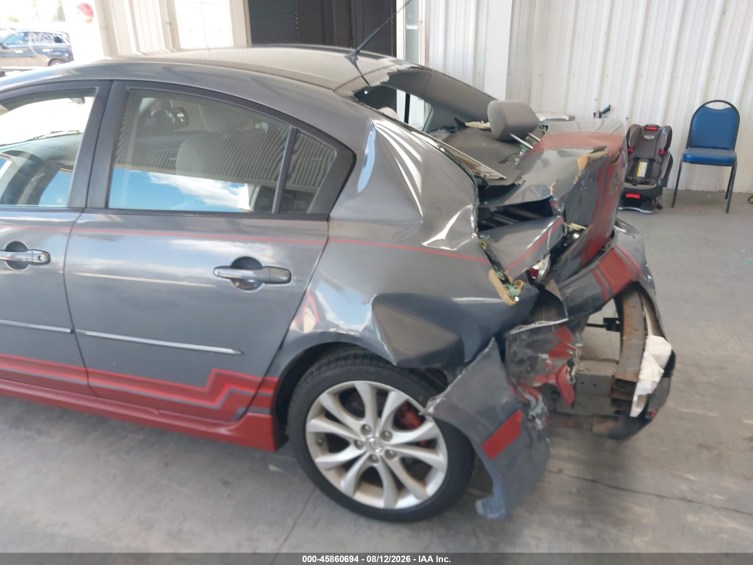 2007 Mazda Mazda3 S Touring Серый vin: JM1BK323171666624