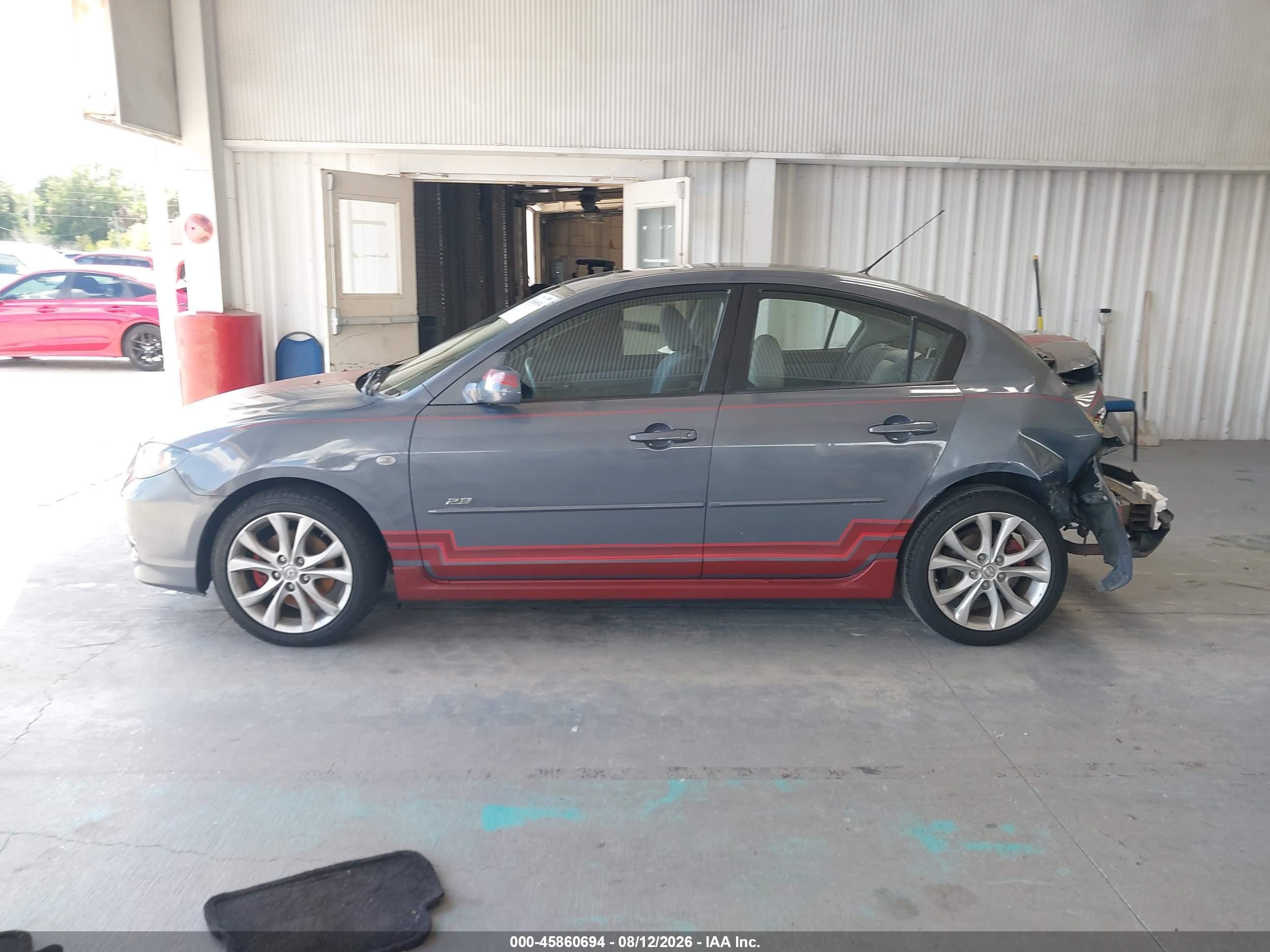 2007 Mazda Mazda3 S Touring Серый vin: JM1BK323171666624
