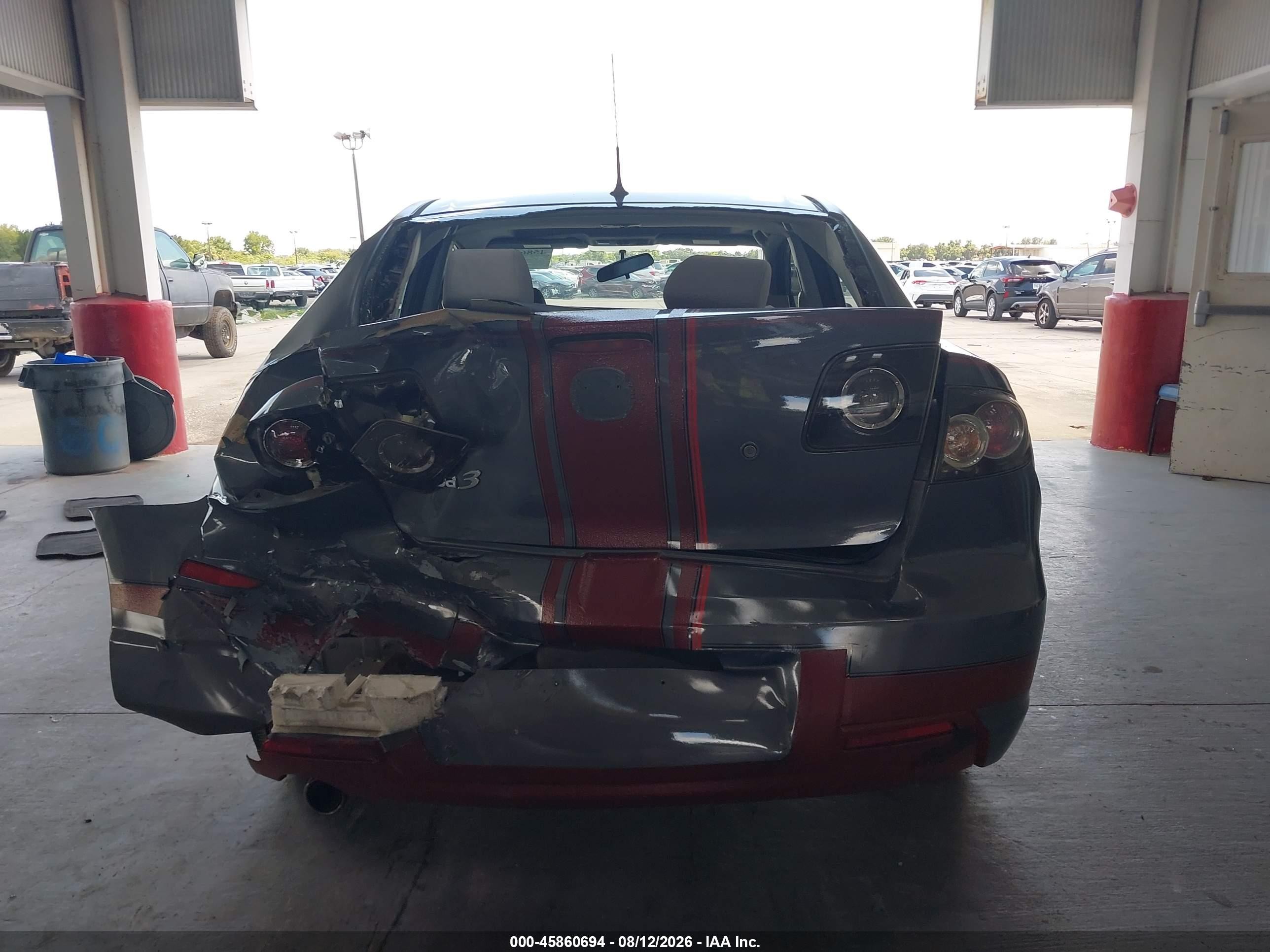 2007 Mazda Mazda3 S Touring Серый vin: JM1BK323171666624