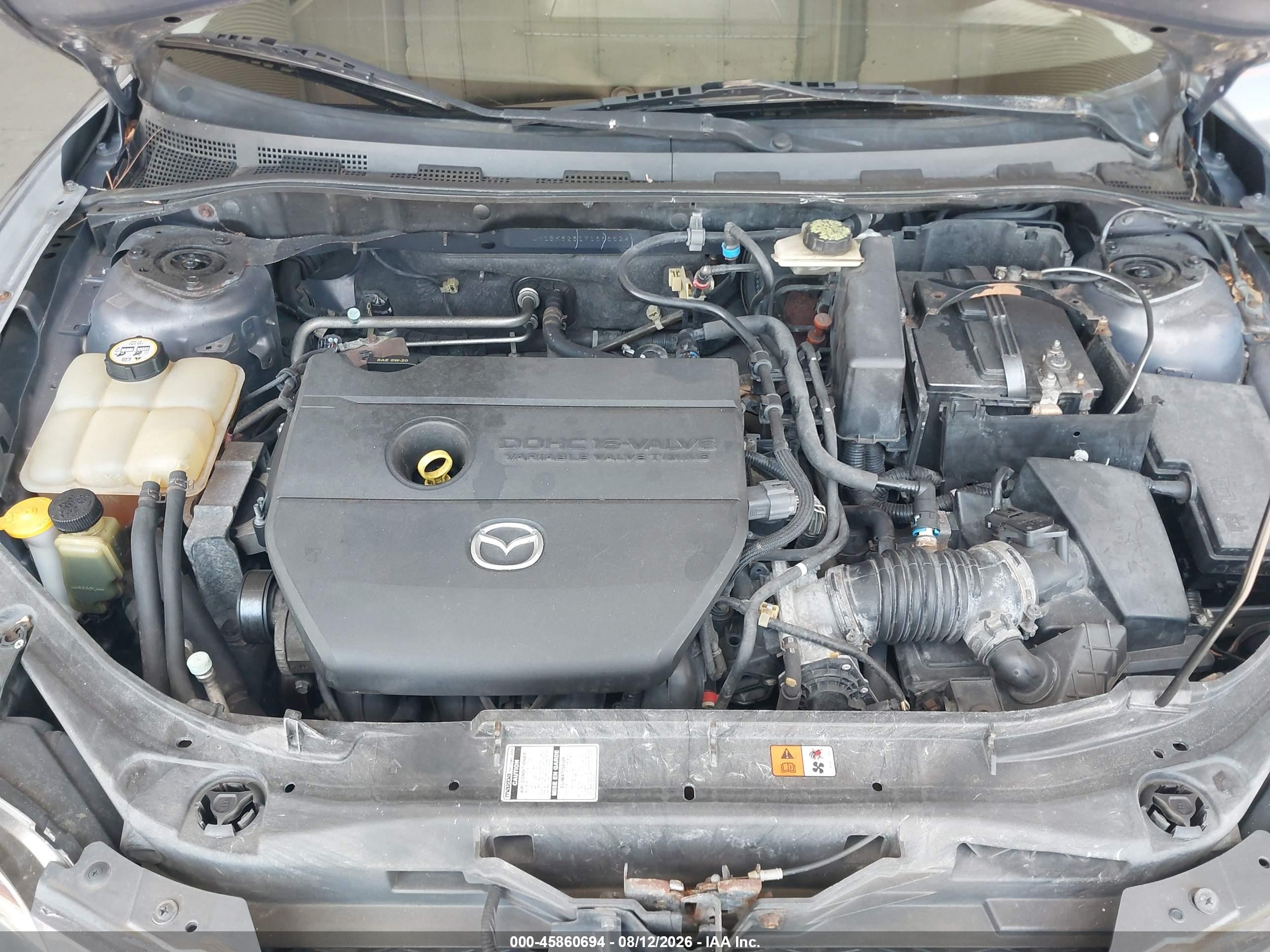2007 Mazda Mazda3 S Touring Серый vin: JM1BK323171666624