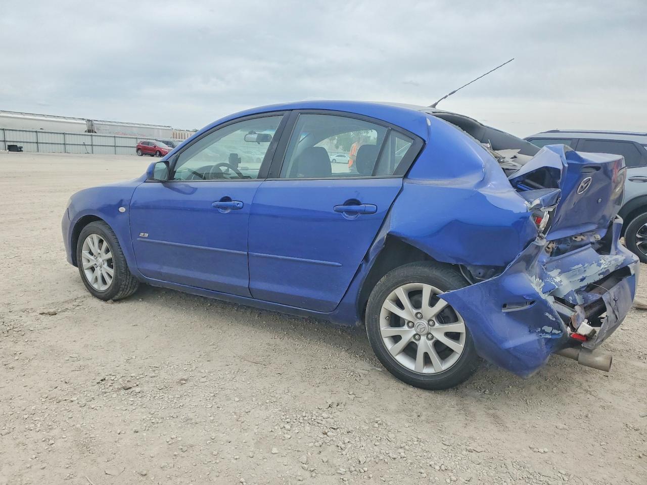 2007 Mazda 3 S Blue vin: JM1BK323171698523
