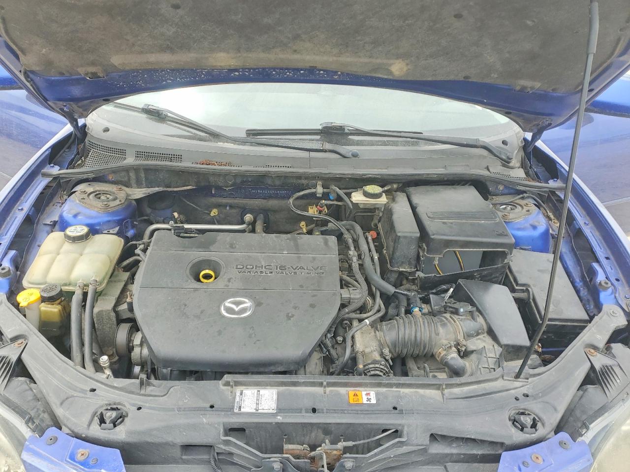 2007 Mazda 3 S Blue vin: JM1BK323171698523