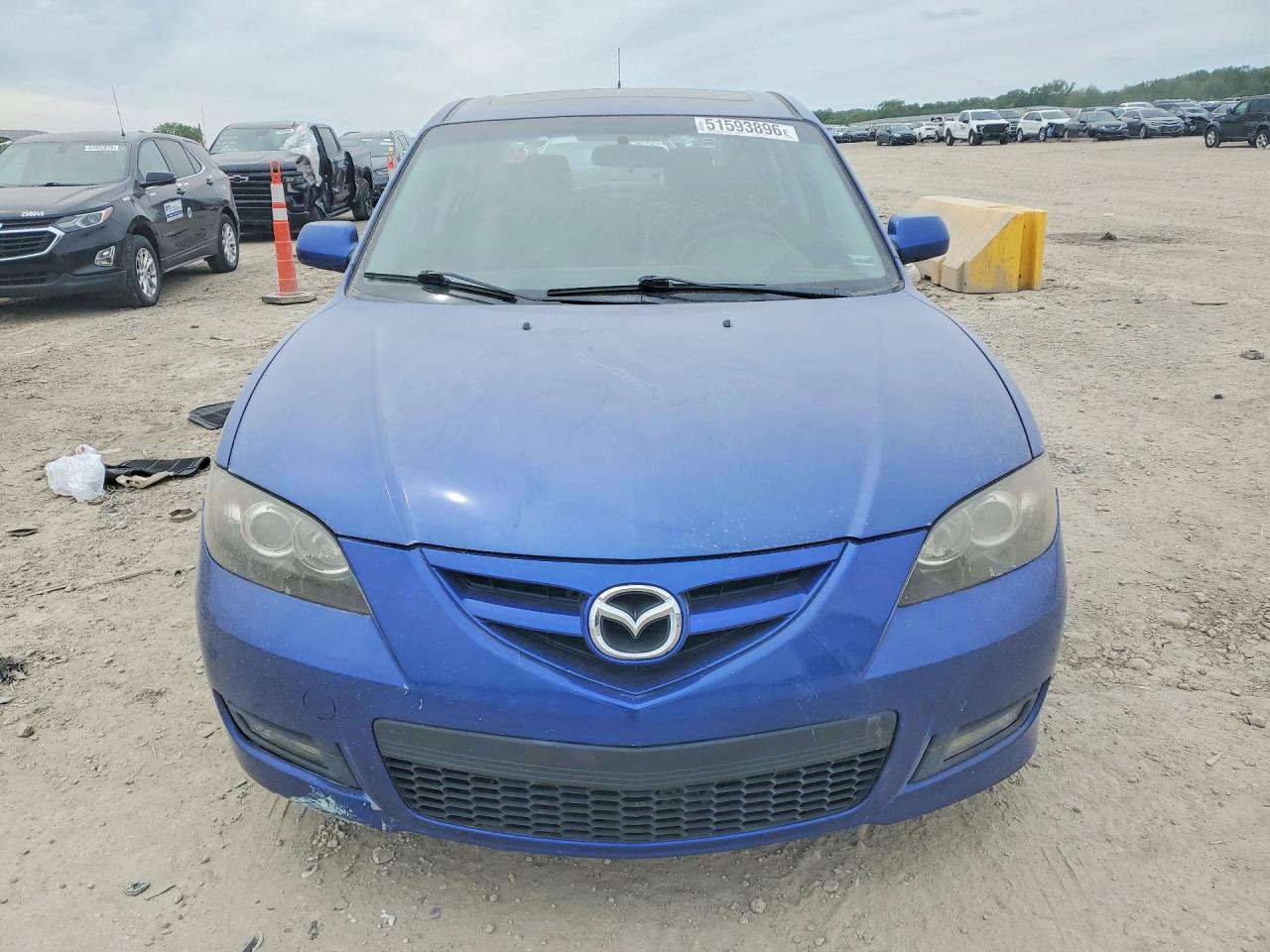 2007 Mazda 3 S Blue vin: JM1BK323171698523