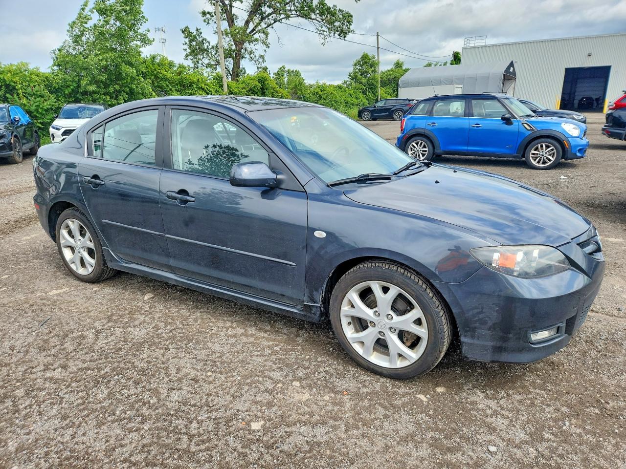 2007 Mazda 3 S Charcoal vin: JM1BK323171749258