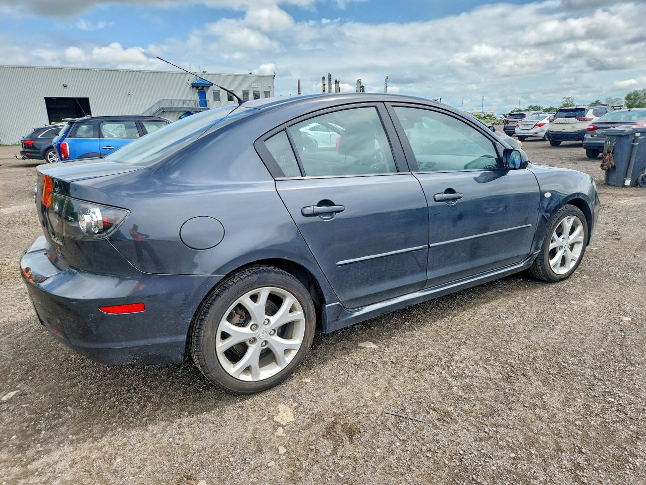 2007 Mazda 3 S Charcoal vin: JM1BK323171749258