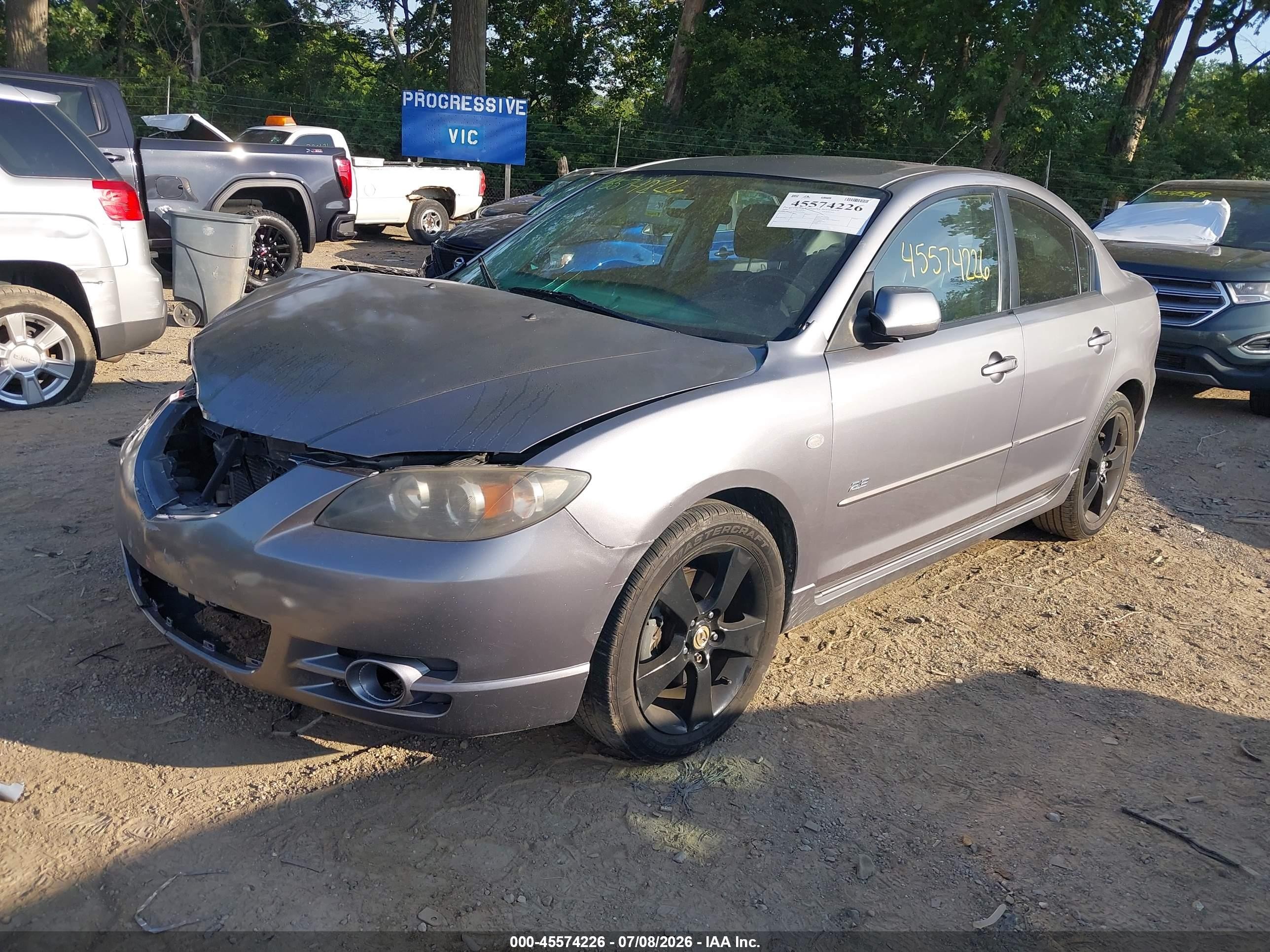 2006 Mazda Mazda3 S Touring Серый vin: JM1BK323261449954